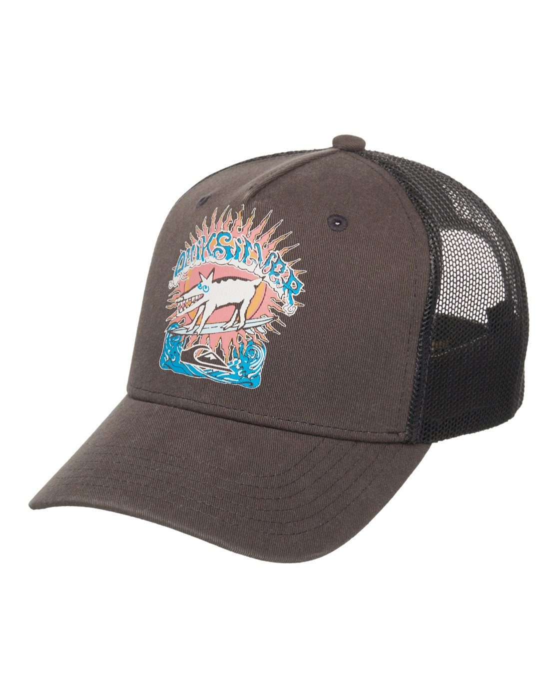 Quiksilver Trucker Cap Decades Cotton