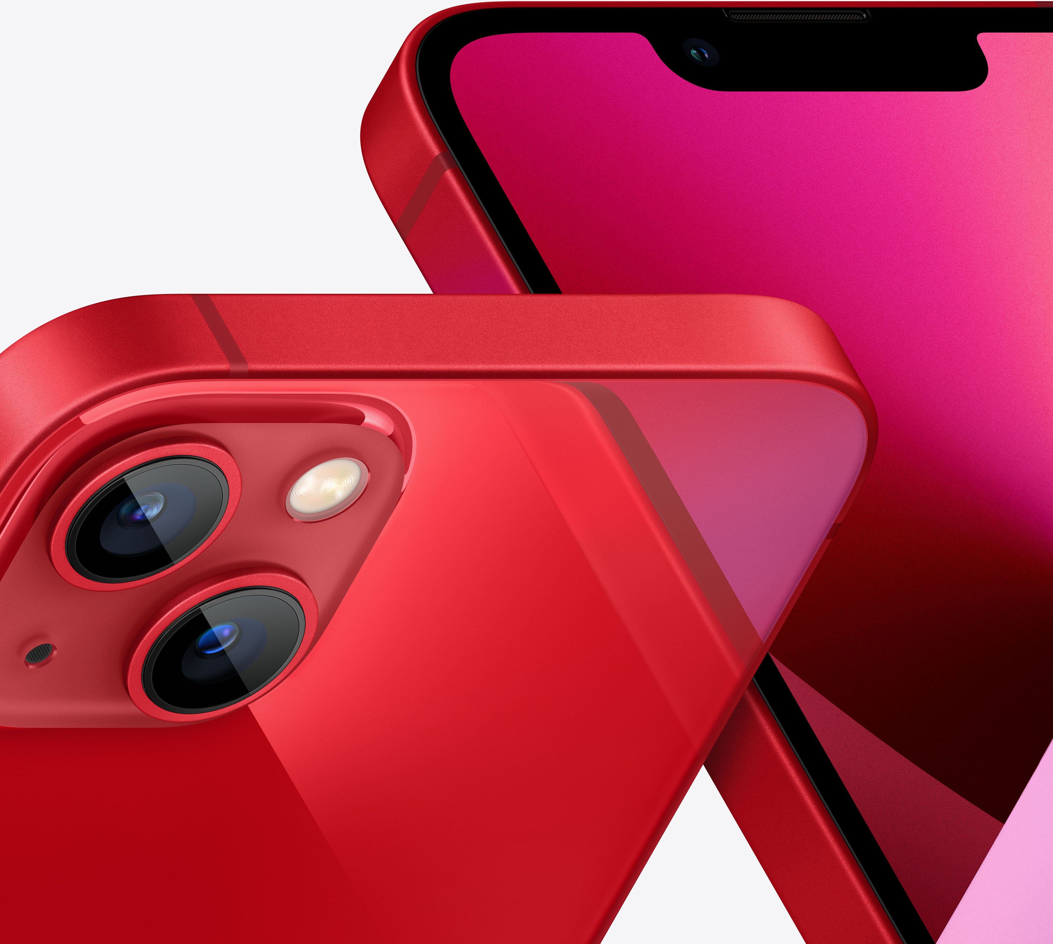 Apple iPhone 13 Smartphone (15,4 12 GB cm/6,1 Red MP Zoll, 256 Kamera) Speicherplatz