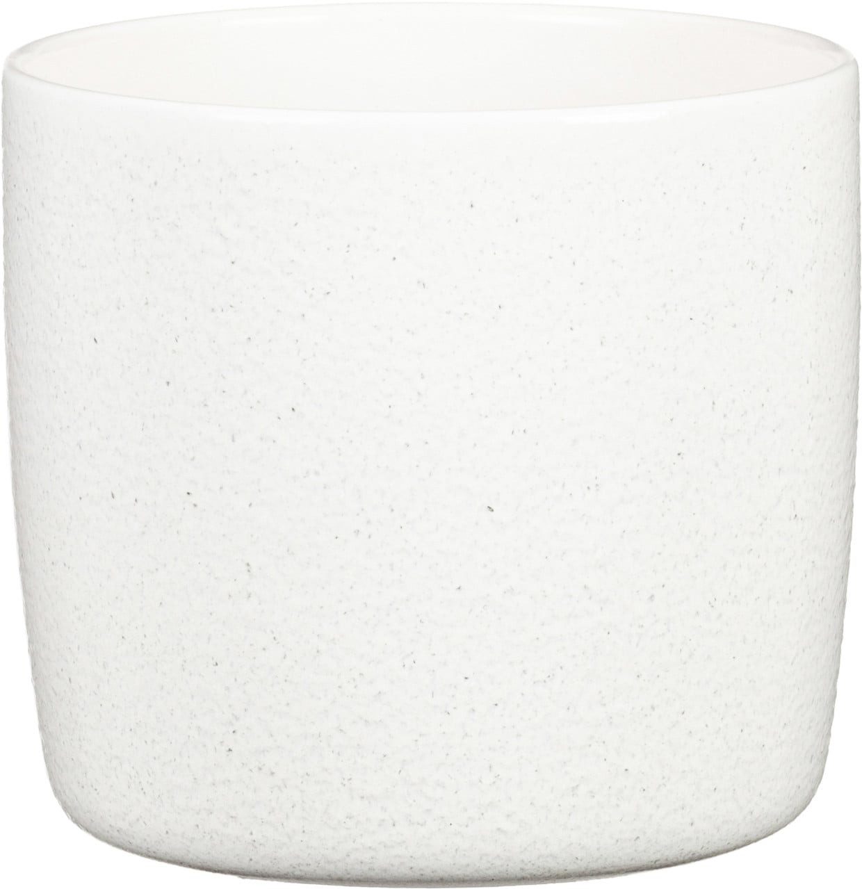 Scheurich Blumentopf Scheurich Übertopf Solid Ø 17,6 x 16 cm perla weiß