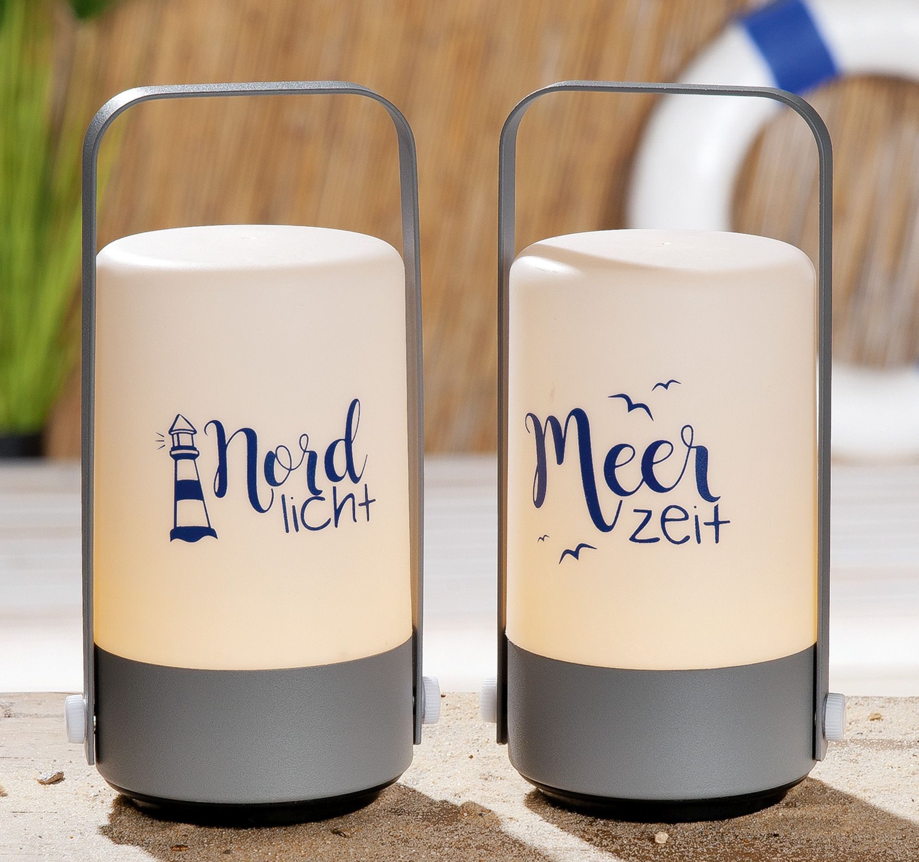 GILDE Nachttischlampe Maritim günstig online kaufen