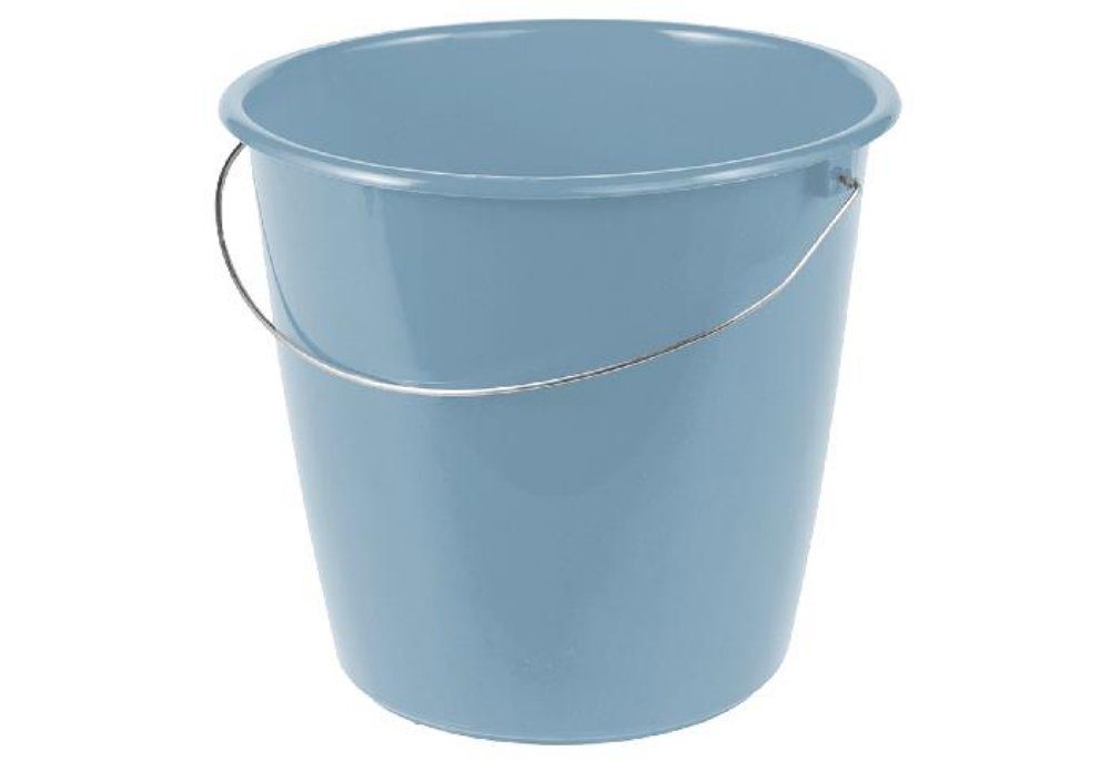 keeeper Putzeimer KEEEPER Eimer mit Stahlbügel Kunststoff 5l Ø24cm nordic blue, (1-tlg)