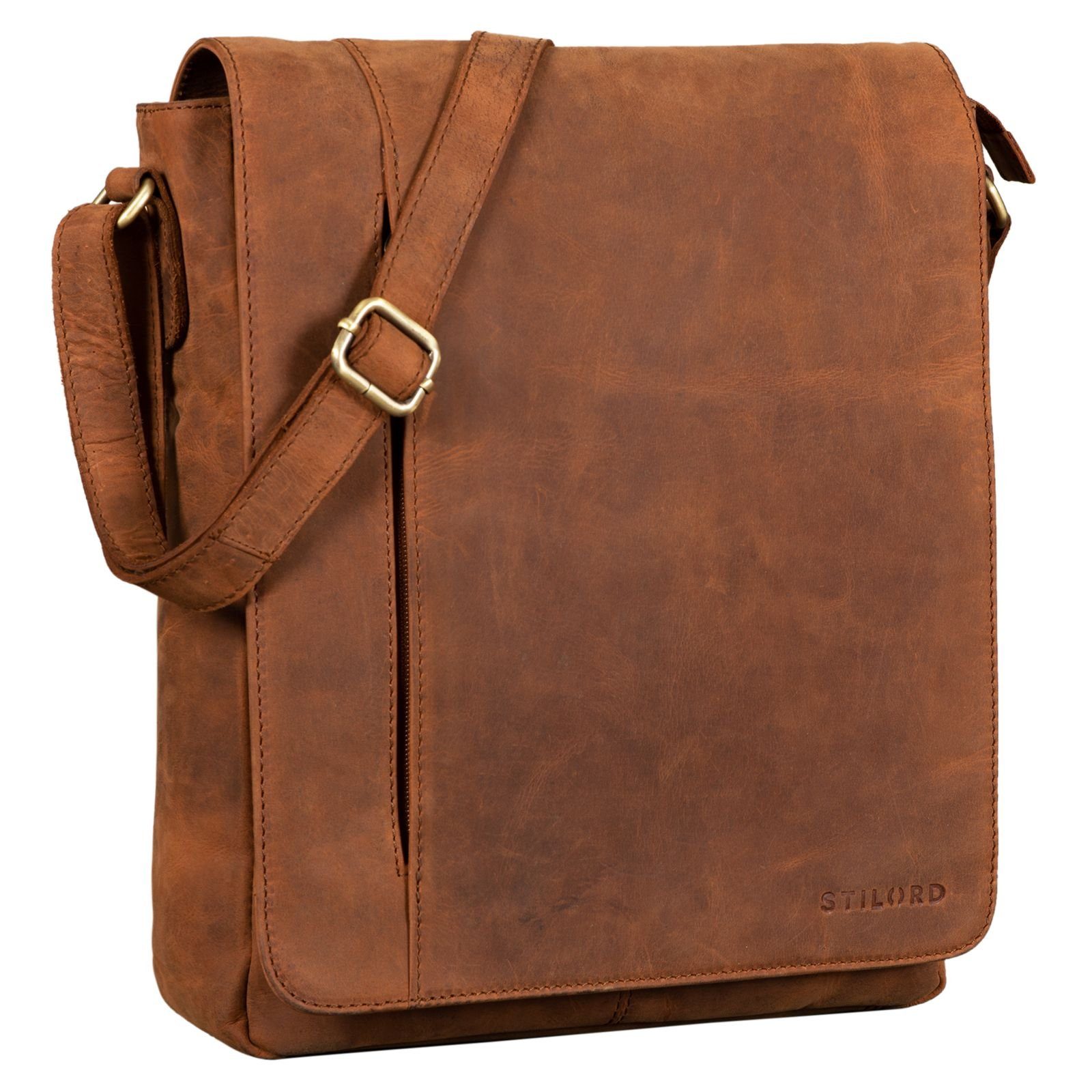 STILORD Schultertasche "Paul" Umhängetasche Herren Leder günstig online kaufen