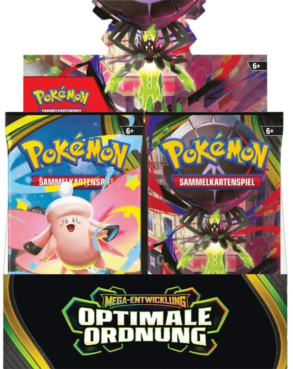 POKÉMON Sammelkarte Mega Entwicklung: Optimale Ordnung Booster Display Deutsch, Enthält 36 Booster Packs
