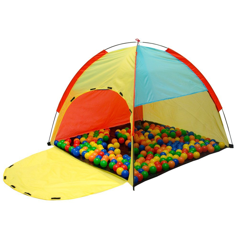 Spielzelt für Kinder - Pop Up Kinderspielzelt - Bällebad Zelt Indoor Outdoor