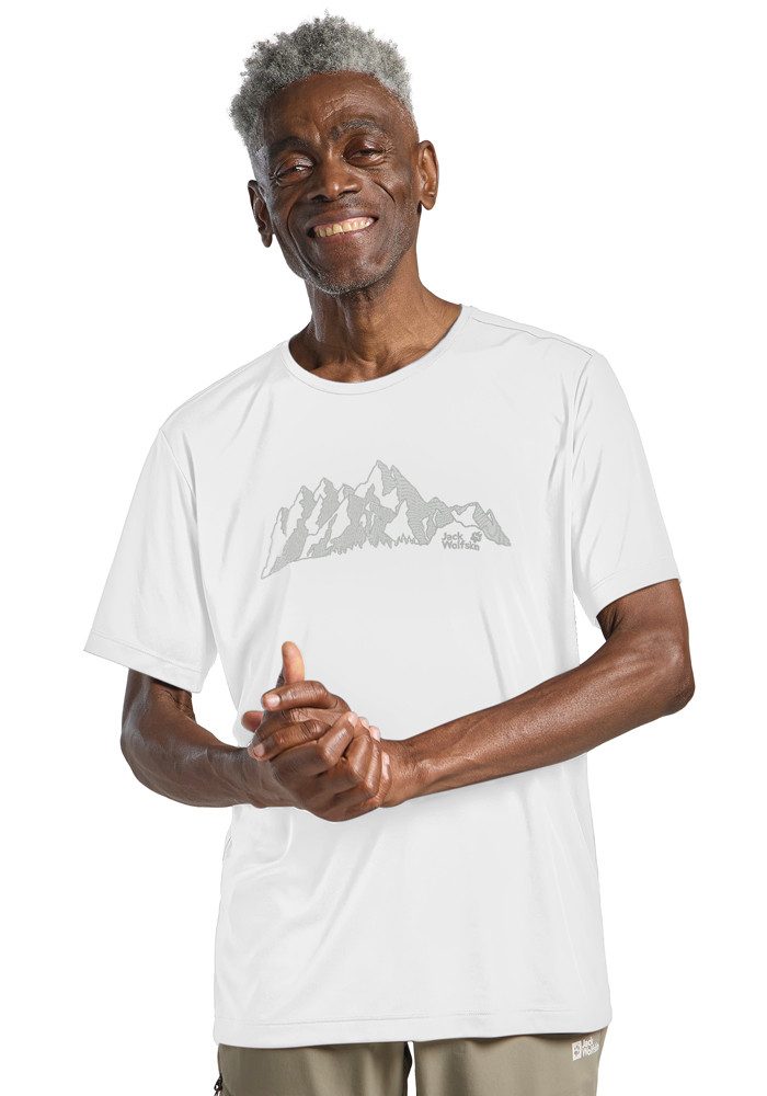 Jack Wolfskin T-Shirt PEAK GRAPHIC T M
