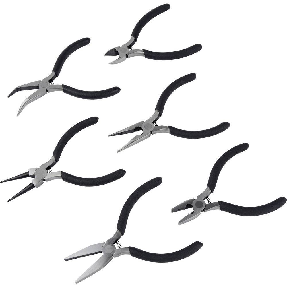 Brüder Mannesmann Werkzeuge Zangenset Feinmechanikerzangen-Set 6tlg M10846 günstig online kaufen