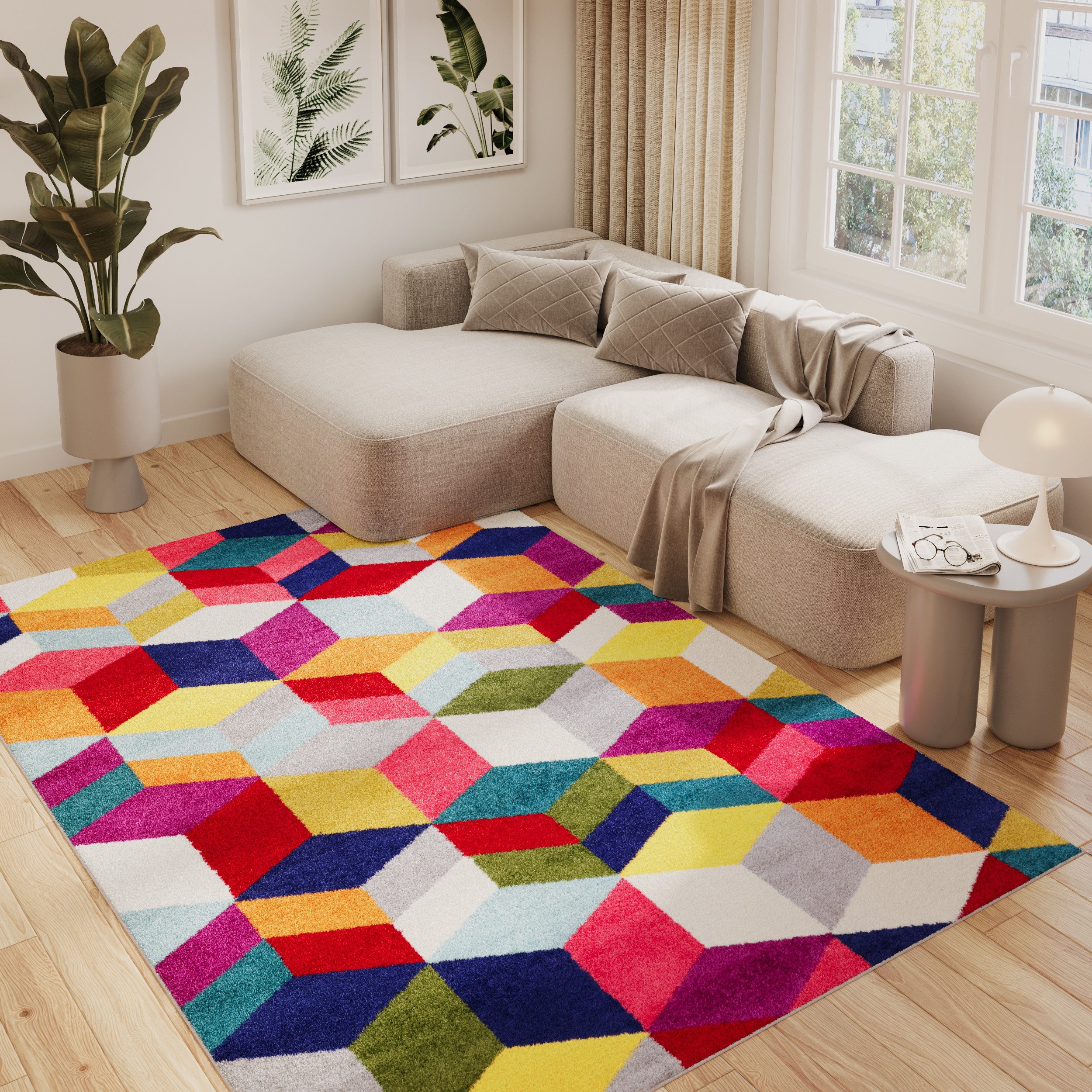Tapiso Designteppich SALSA, rechteckig, Höhe: 9 günstig online kaufen