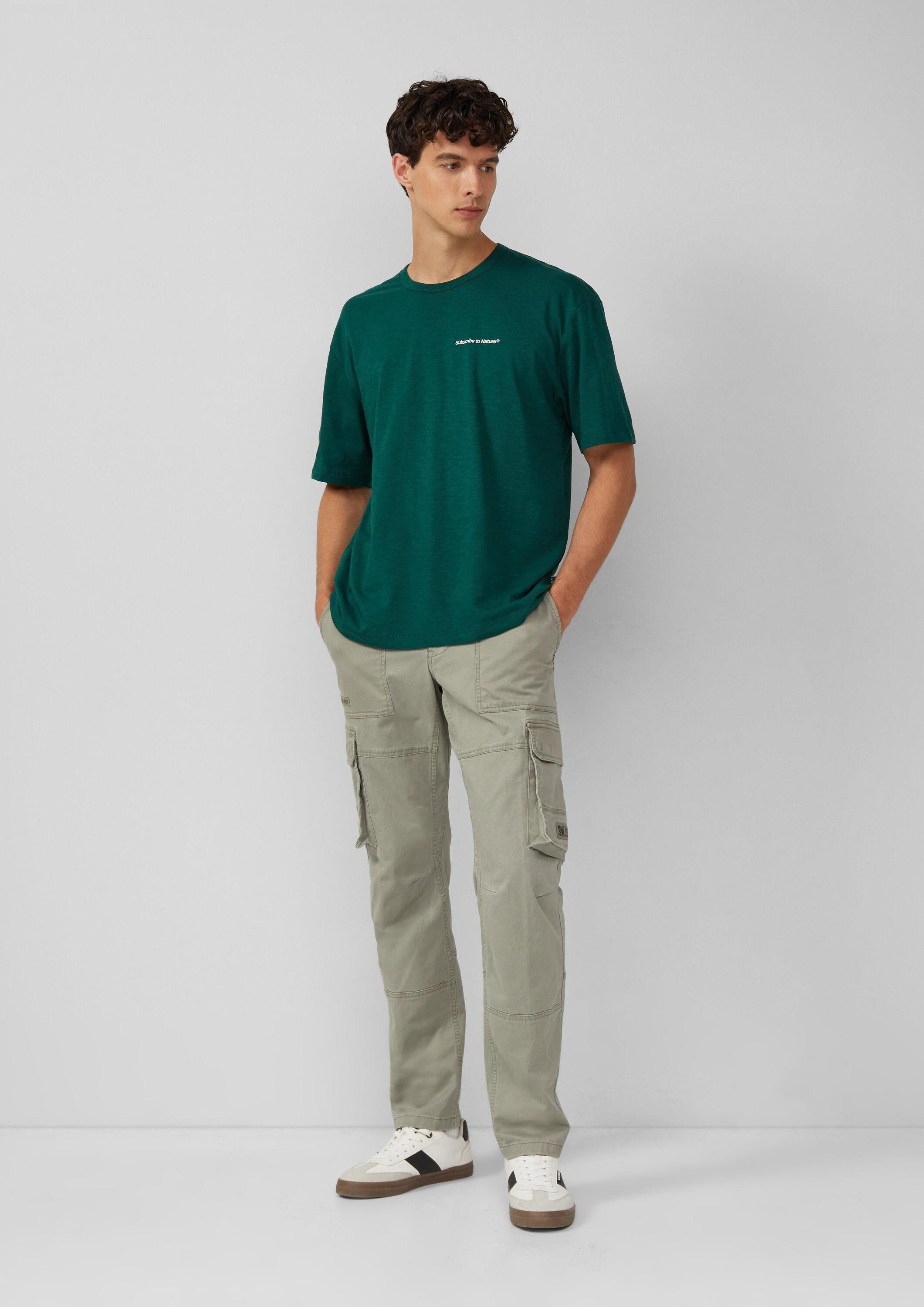 s.Oliver Chinos Hose PHOENIX Phoenix: Strukturierte Cargo-Hose aus Baumwollmix