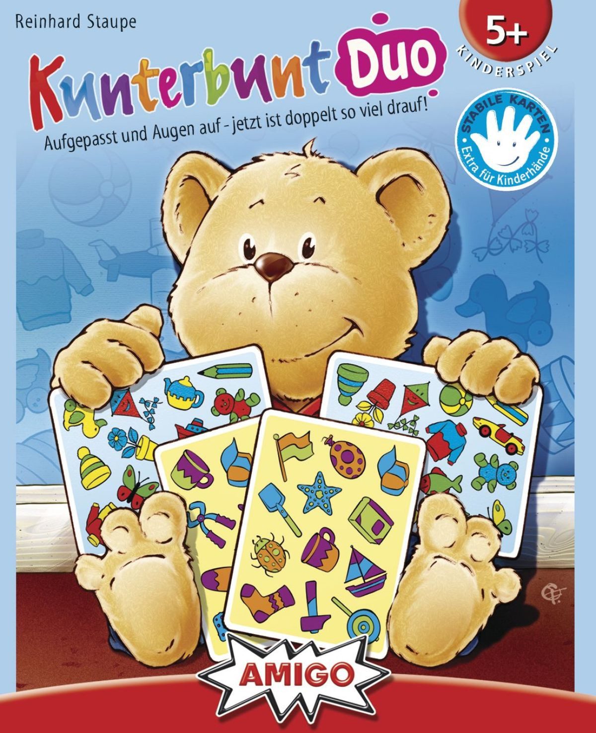 AMIGO Spiel Die Gelbe Reihe: Kunterbunt DUO (Faltschachtel)