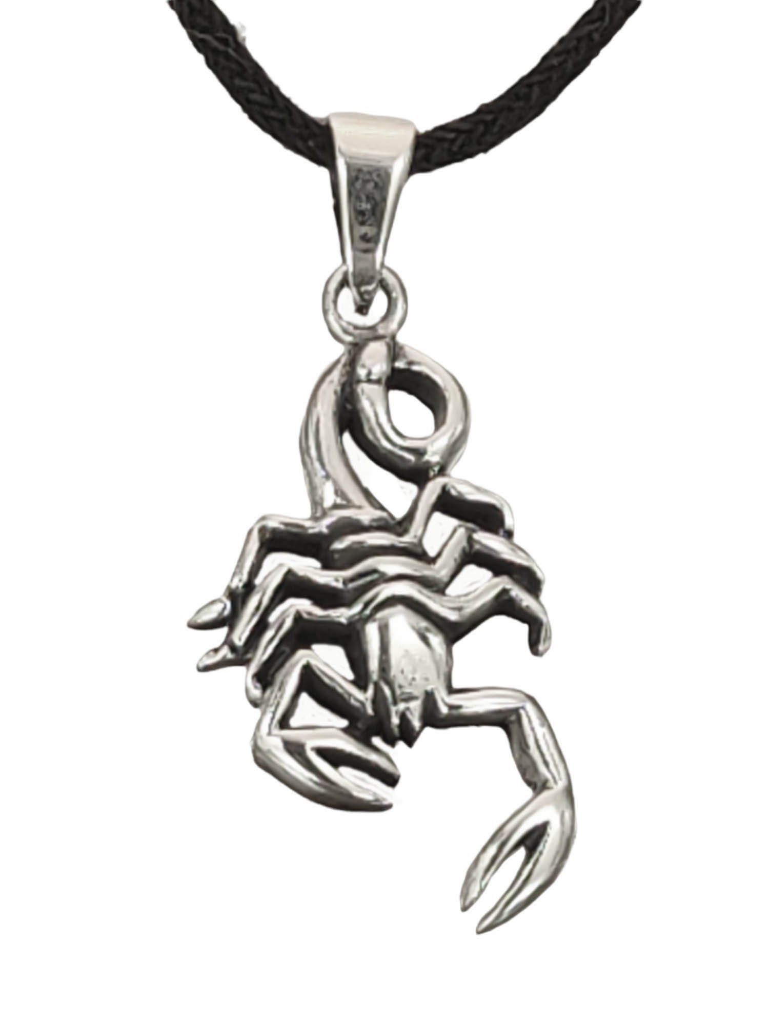 Kettenanhänger Kettenanhänger Kiss Skorpion Sterling Nr.433 Anhänger Leather Silber 925 aus of