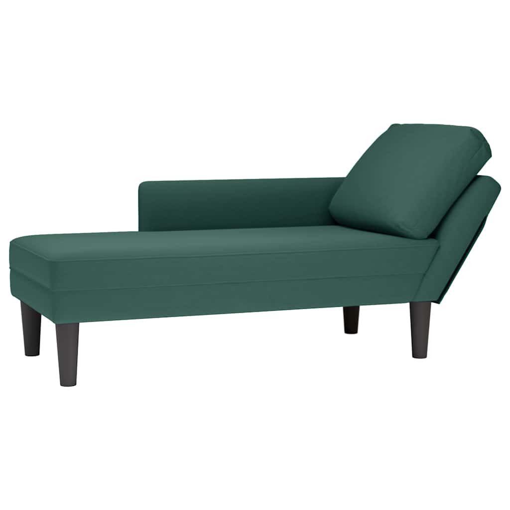 vidaXL Chaiselongue Chaiselongue mit Kissen und günstig online kaufen
