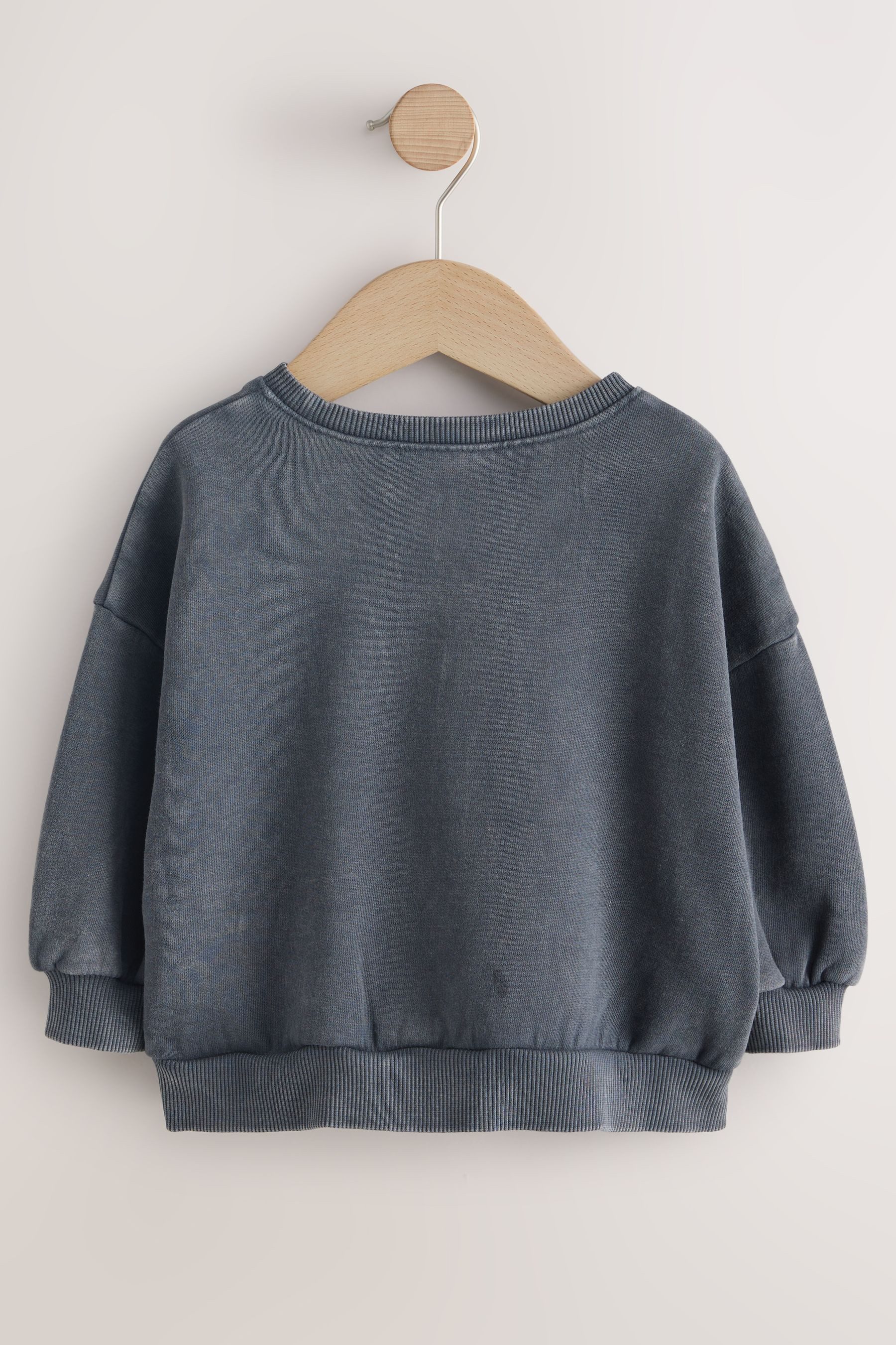 Next Sweater Sweatshirt mit Rundhalsausschnitt (1-tlg)