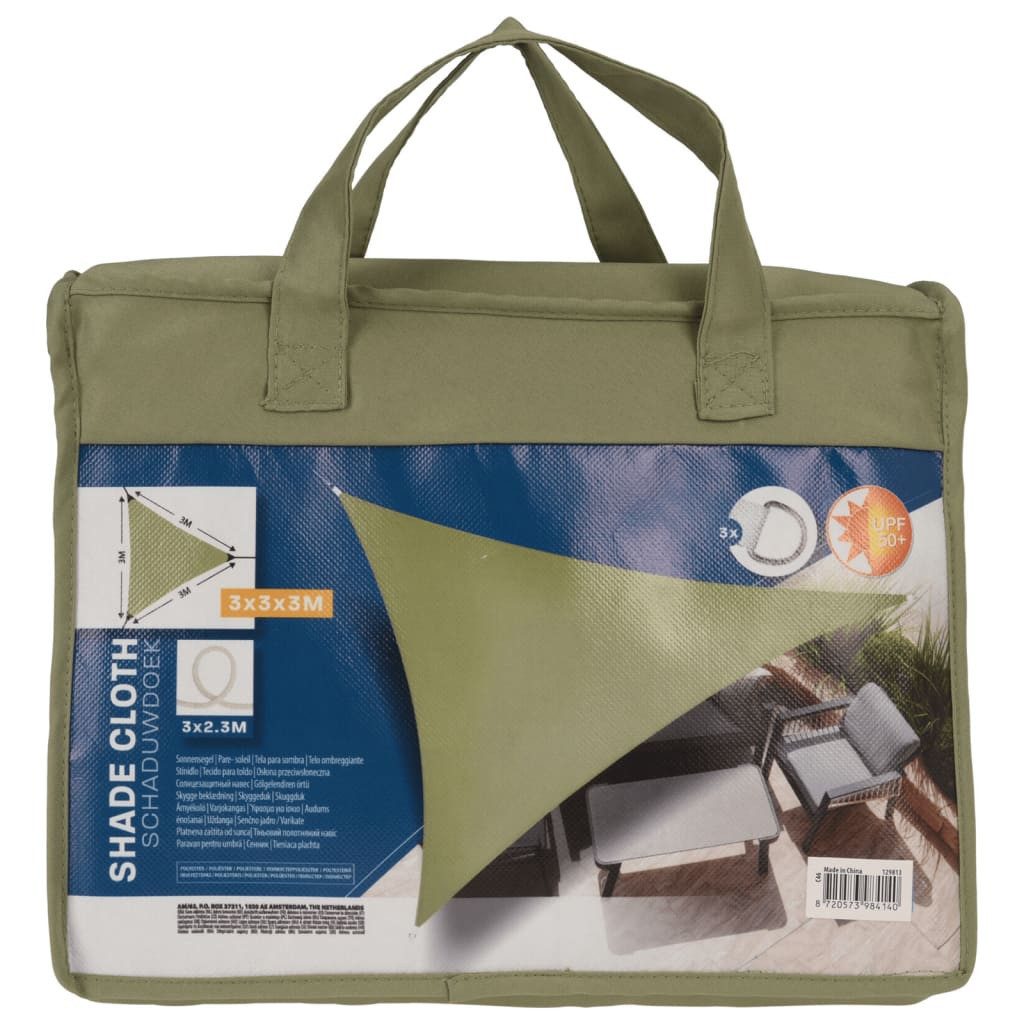 Progarden Sonnensegel Sonnensegel 3x3x3 m Grün günstig online kaufen