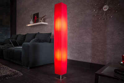 riess-ambiente Stehlampe »PARIS 120cm rot / silber«, Modern Design