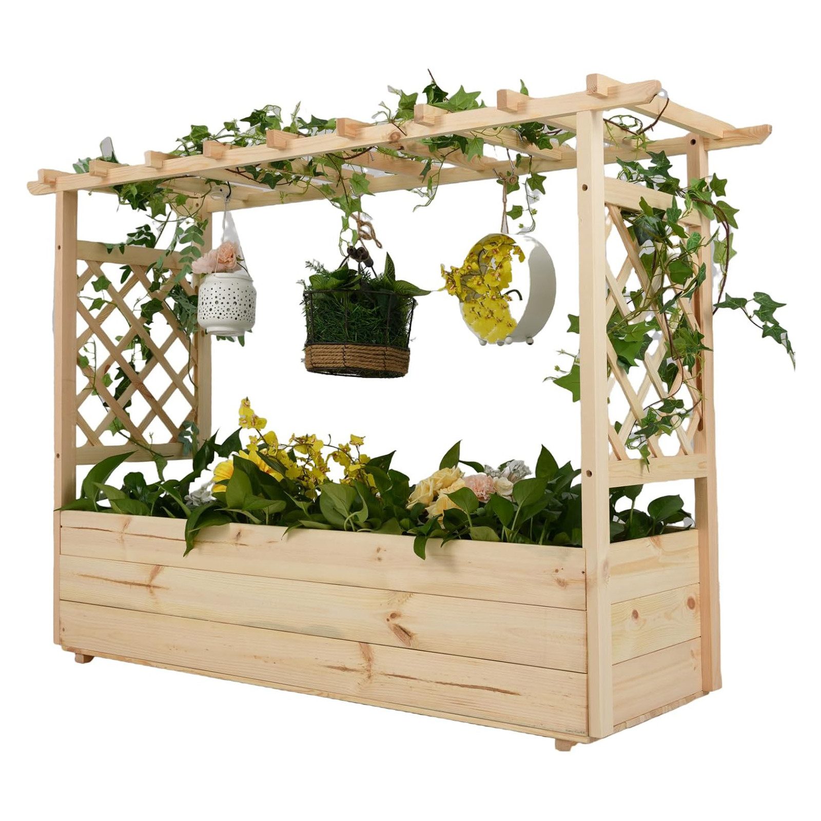 Holz Blumenksten zum Hngen online kaufen | OTTO