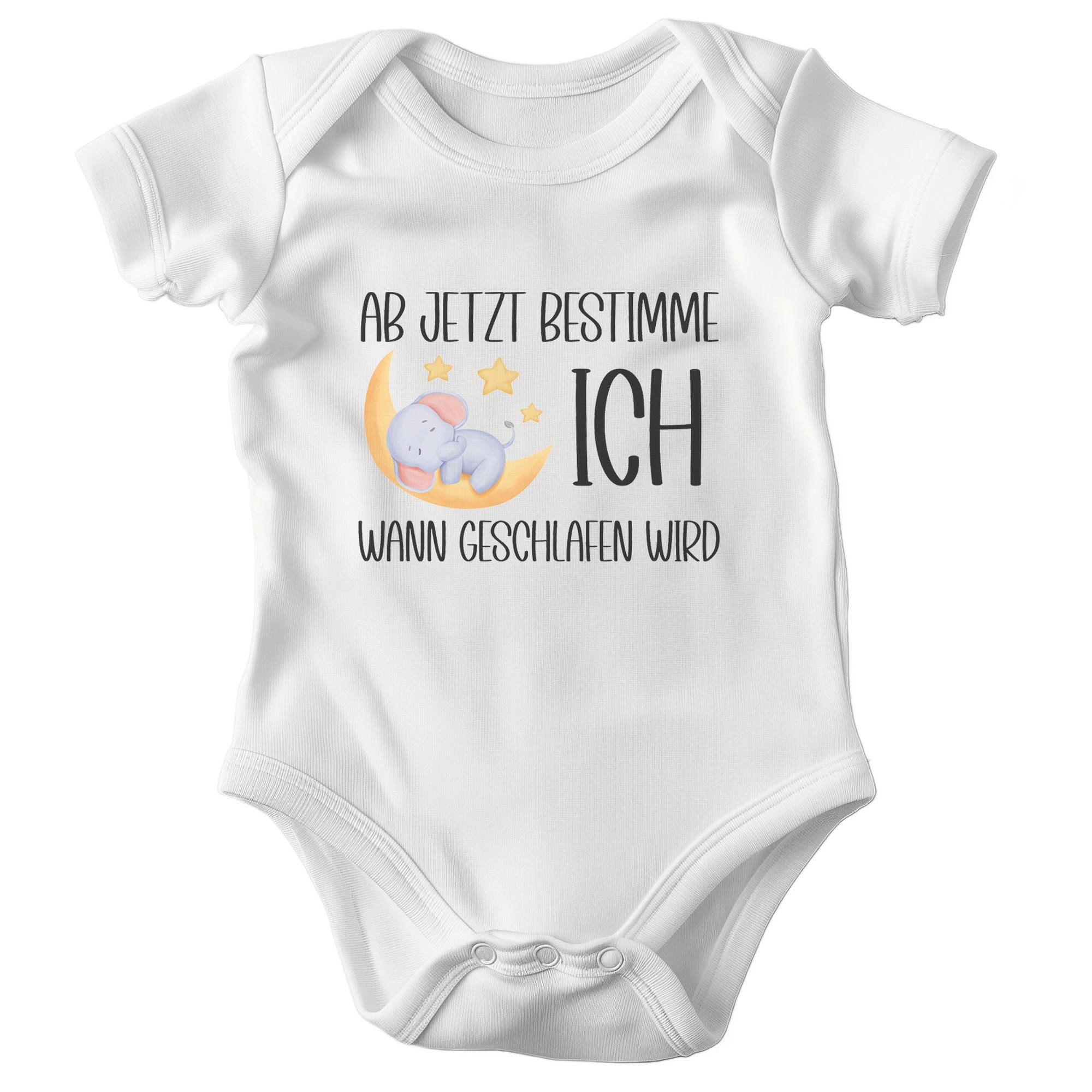 Kurzarmbody Bio Unisex Babybody Weiss Kurzarm Strampler Babyparty Geschenk Weich