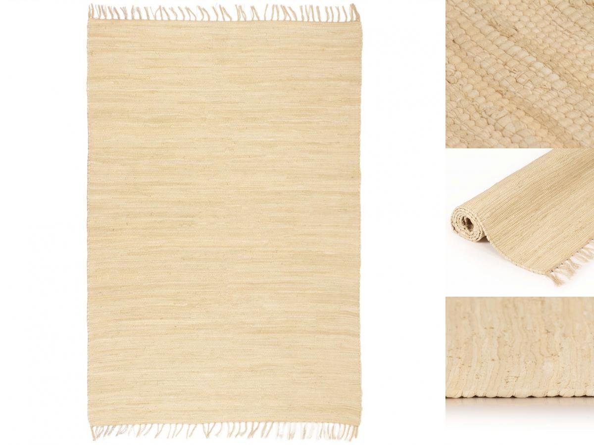 Handgeflochtener Jute-Teppich Aus Indien – Natur Pur Für Drinnen & Draußen