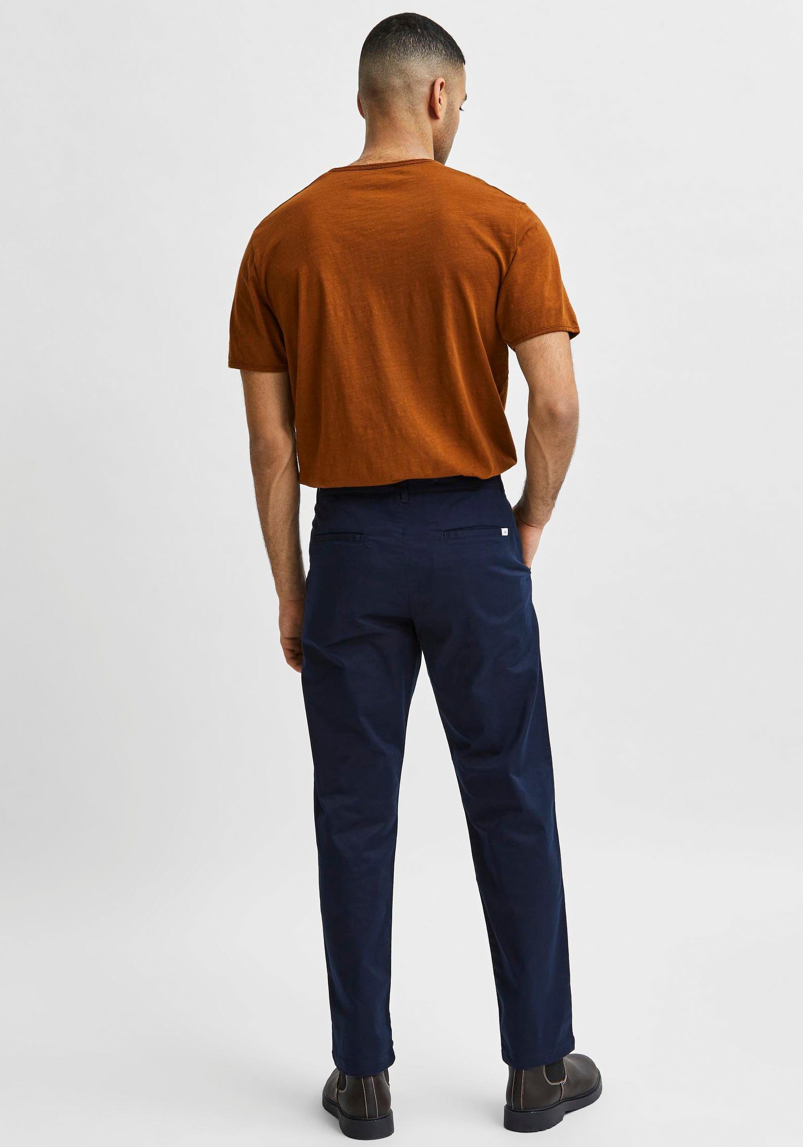 Chinohose Dark Sapphire HOMME SE Chino SELECTED