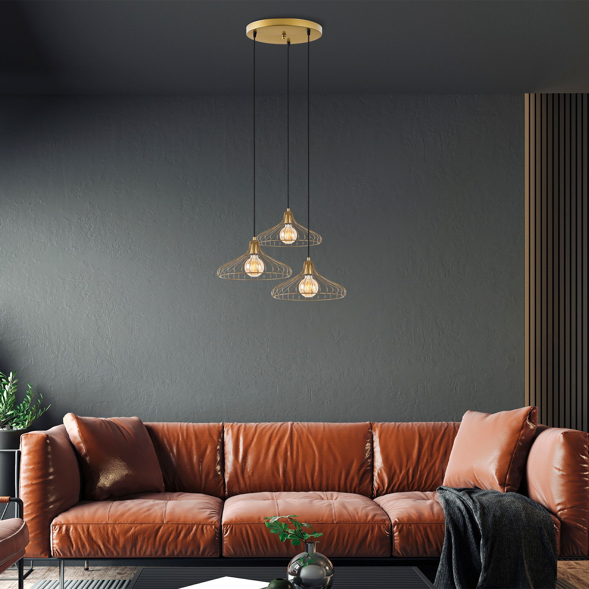 Kronleuchter METAL BODY,Size: 65 x 64 x 120 cm G1432