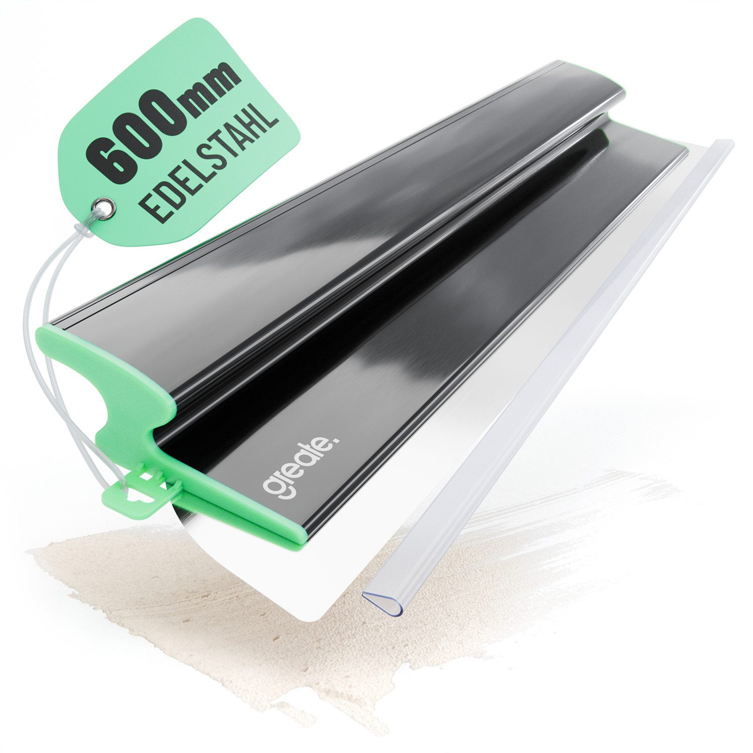 greate. Flächenspachtel Flächenspachtel 600mm - Glättspachtel für ansatzfreies Spachteln (1-St)