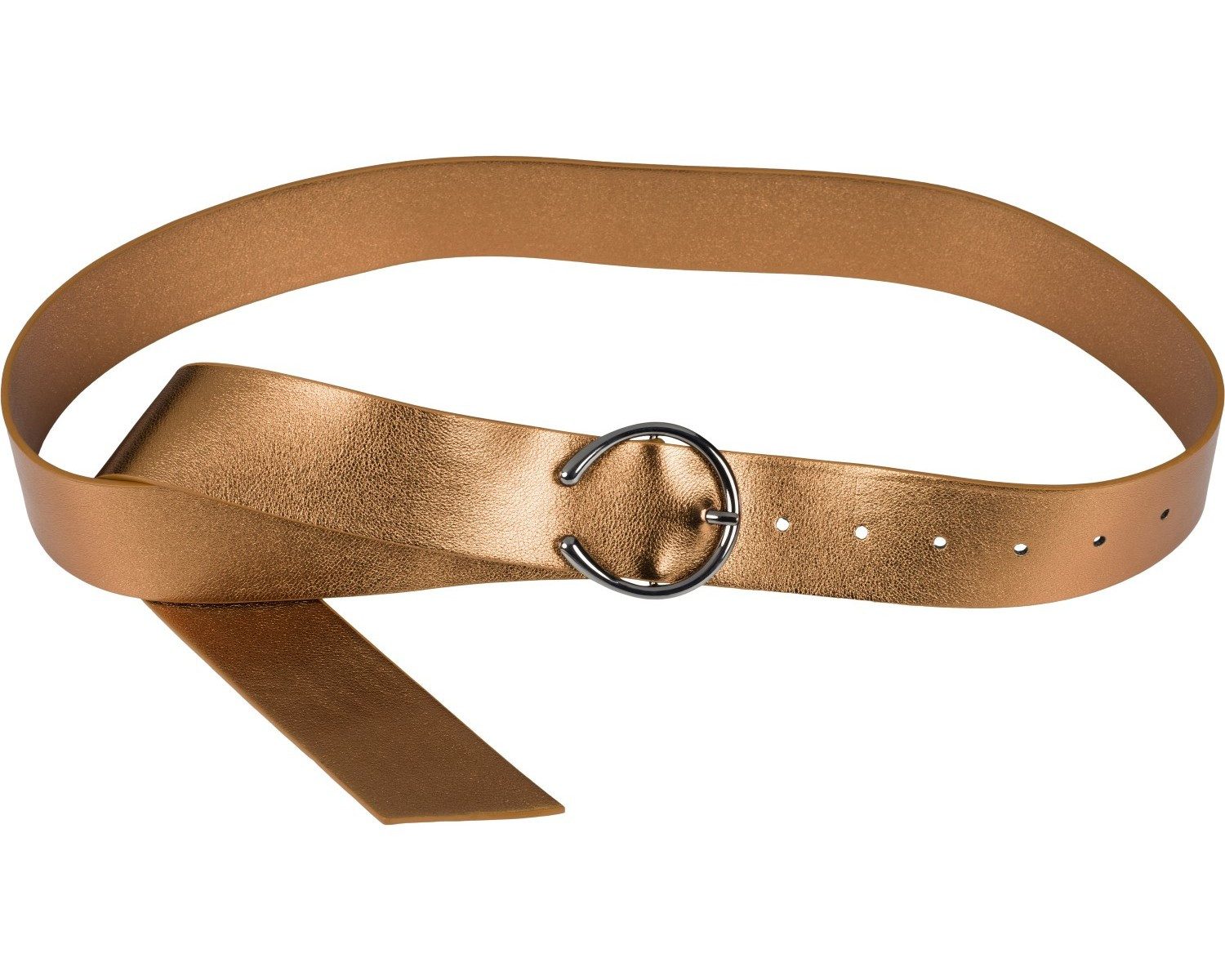styleBREAKER Taillengürtel Taillengürtel mit Hufeisen Schnalle (1-St)