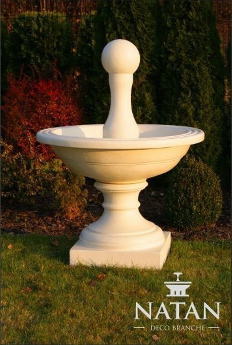 JVmoebel Skulptur Edler Designer Springbrunnen Fontaine Garten Terrasse FONTANA COSTA