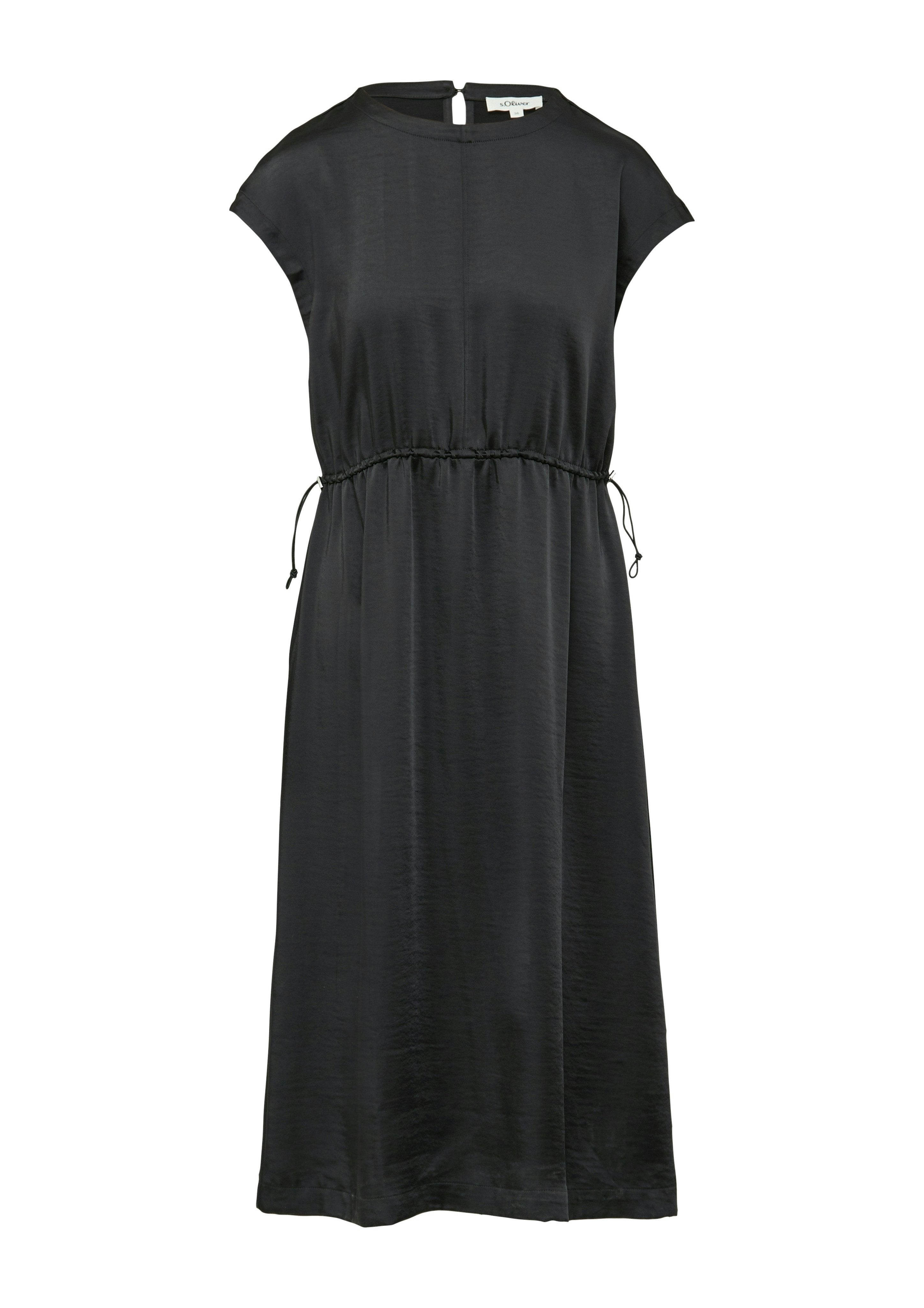 s.Oliver A-Linien-Kleid mit überschnittenen Schultern – Bild 4 von 4