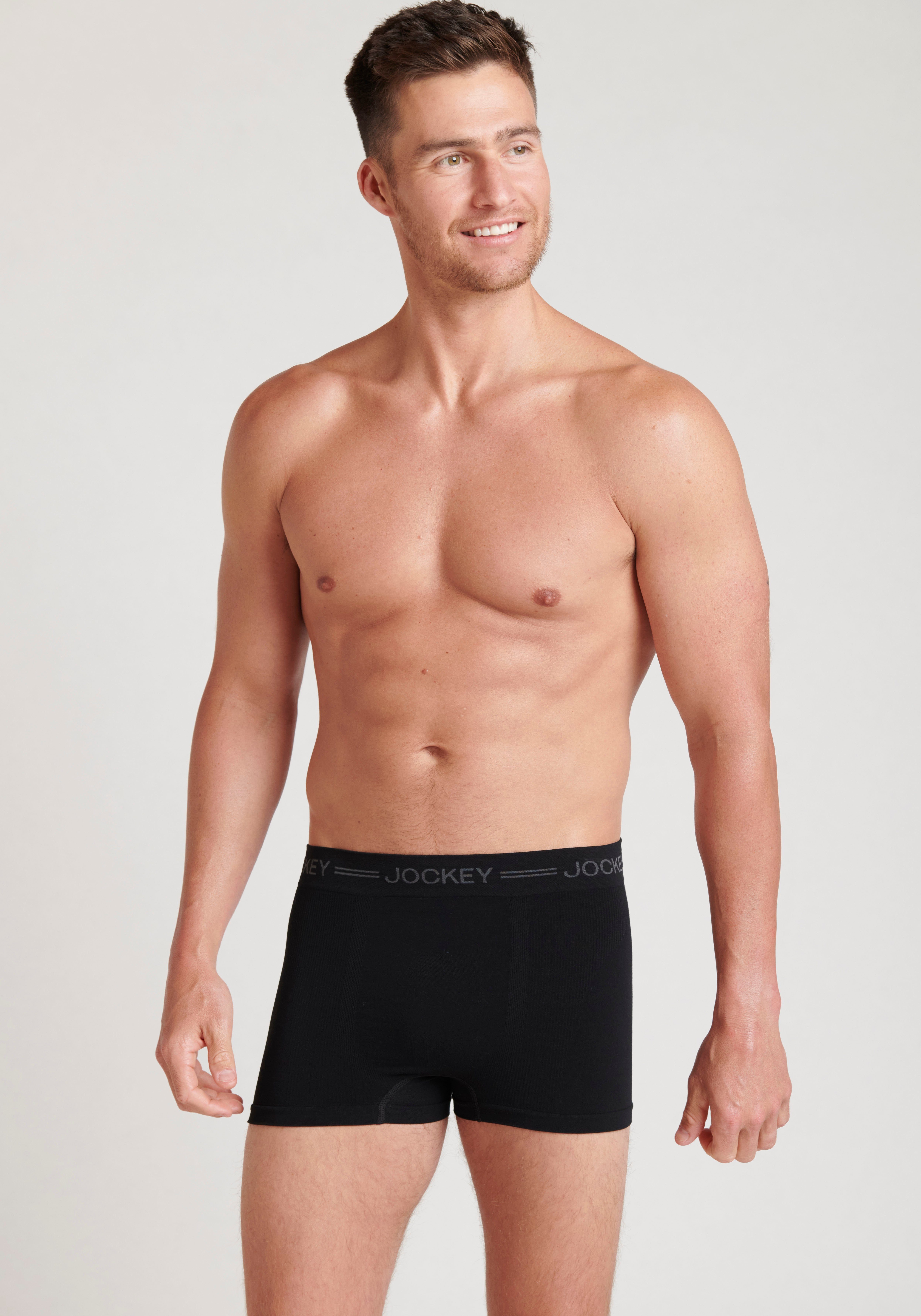 Jockey Trunk Everyday Seamless (3er Pack) nahtlos und mit mittlerer Bundhöhe