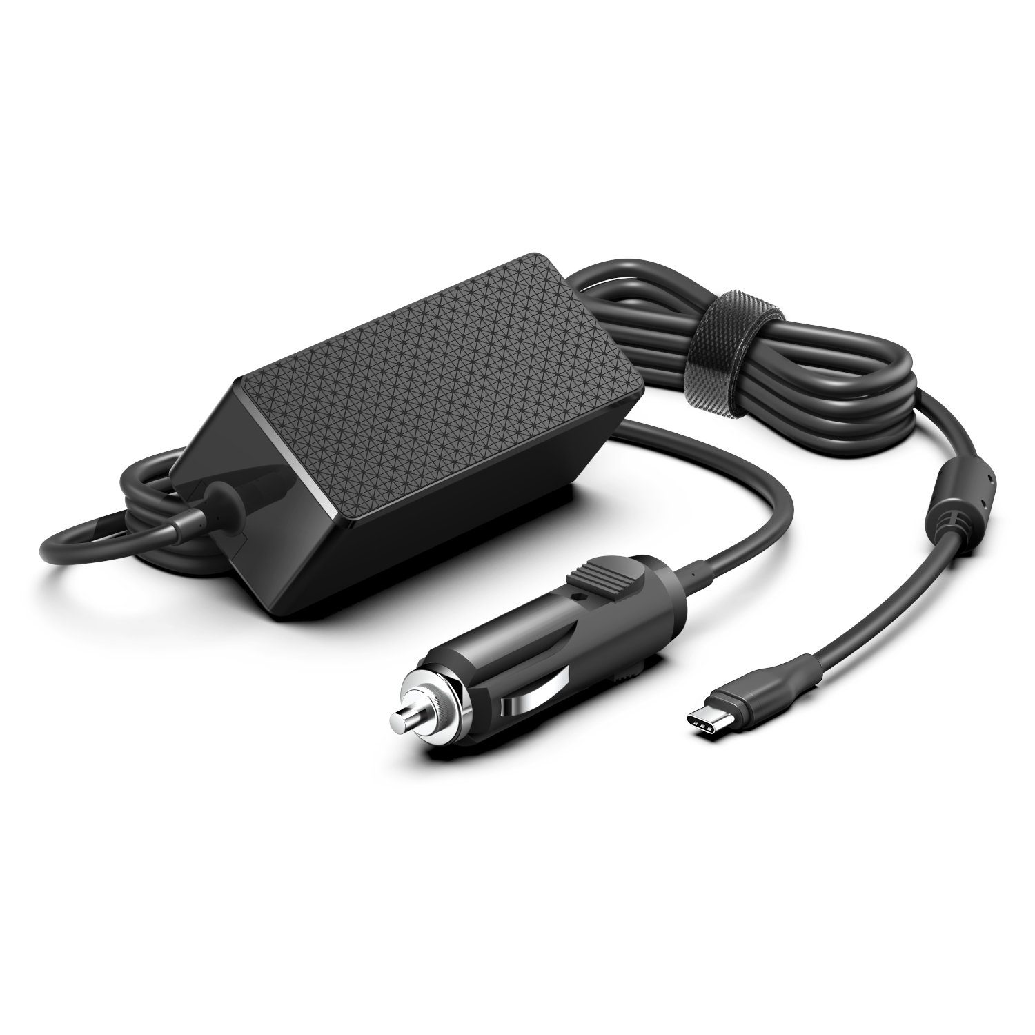 HKY 65W max Auto Ladegerät Laptop Type C für alle Typ-C-fähigen Geräte KFZ-Netzteil (Schnellladung, kompatibel mit DELL Pro 14/16 Serien, USB-C PD)