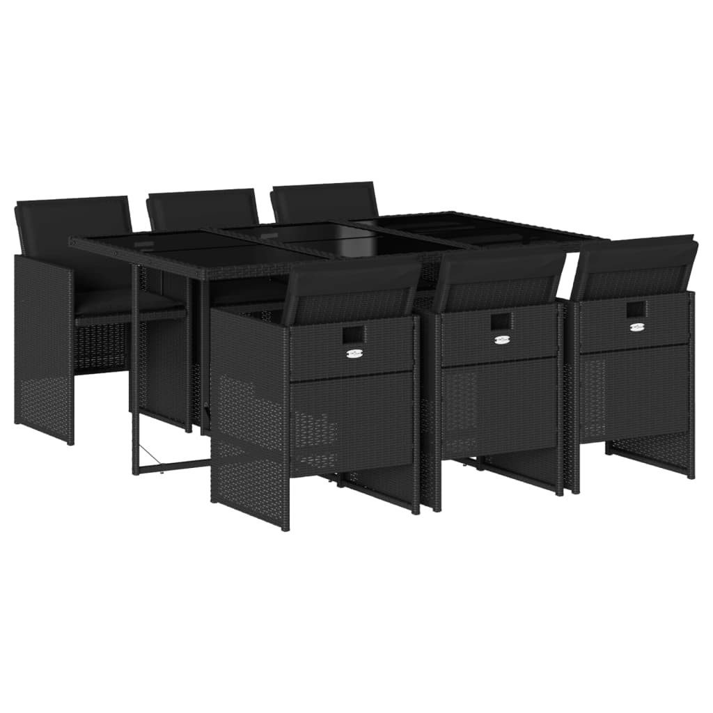 vidaXL Garten-Essgruppe 7-tlg. Garten-Essgruppe mit Kissen günstig online kaufen