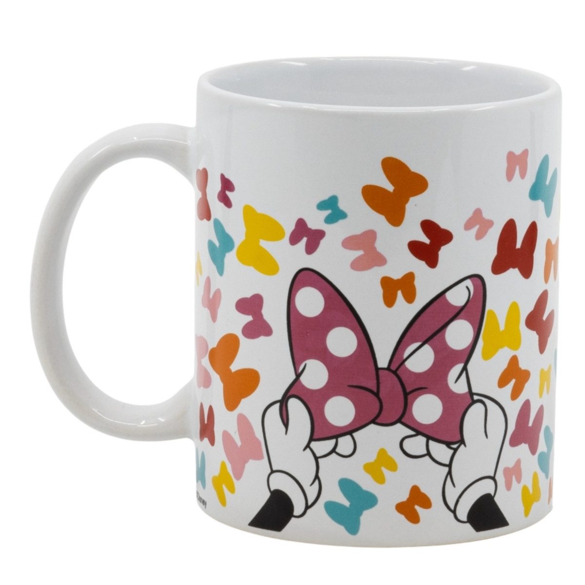 Storline Tasse Disney Minnie Mouse Tasse 325ml So Edgy Bows im Geschenkset, Keramik