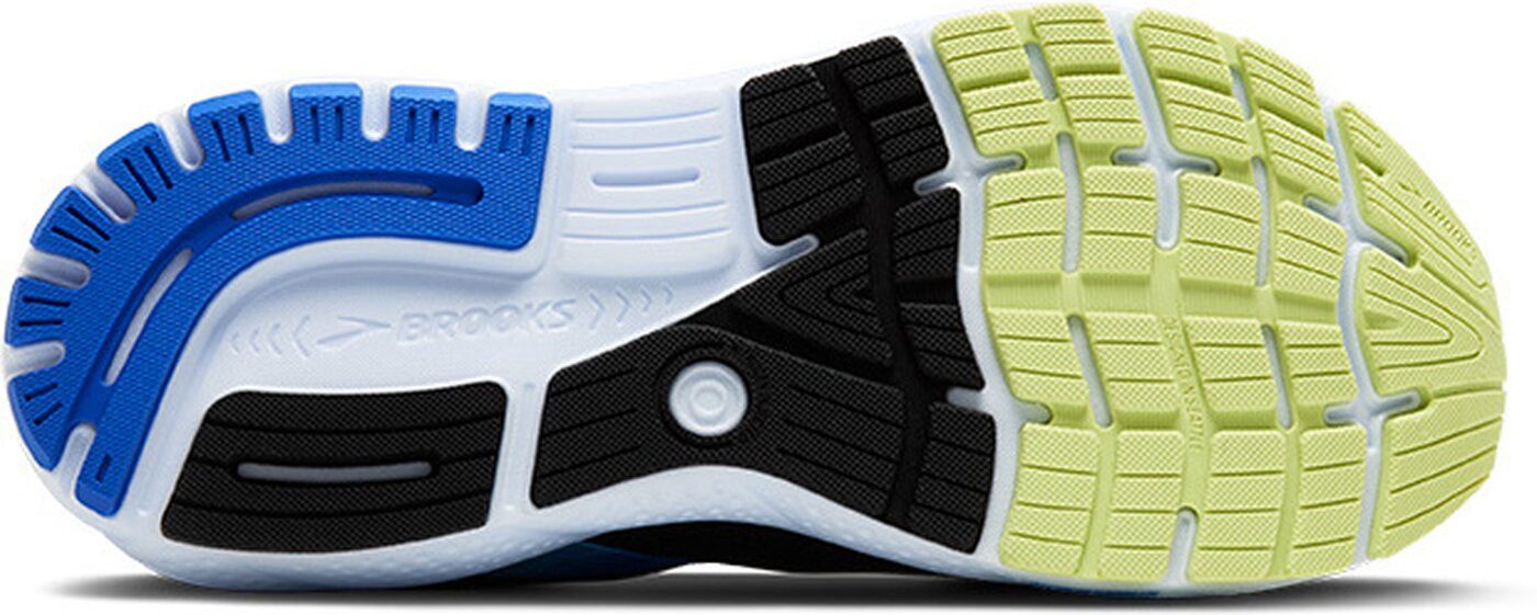 Brooks Ghost 16 - Herren Laufschuh - Black/Cobalt/Neo Yellow Laufschuh günstig online kaufen
