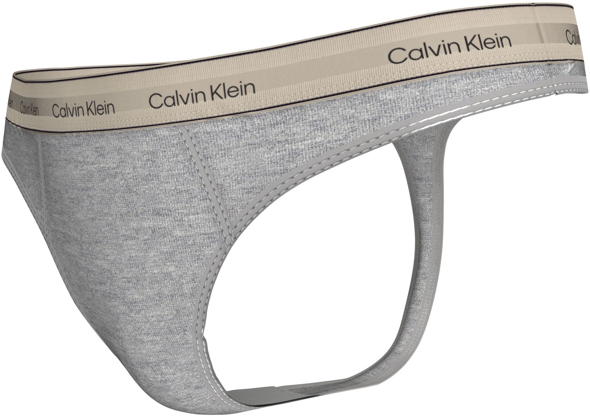 Calvin Klein Underwear Tanga THONG Körpernahe Passform mit elastischem Bund günstig online kaufen