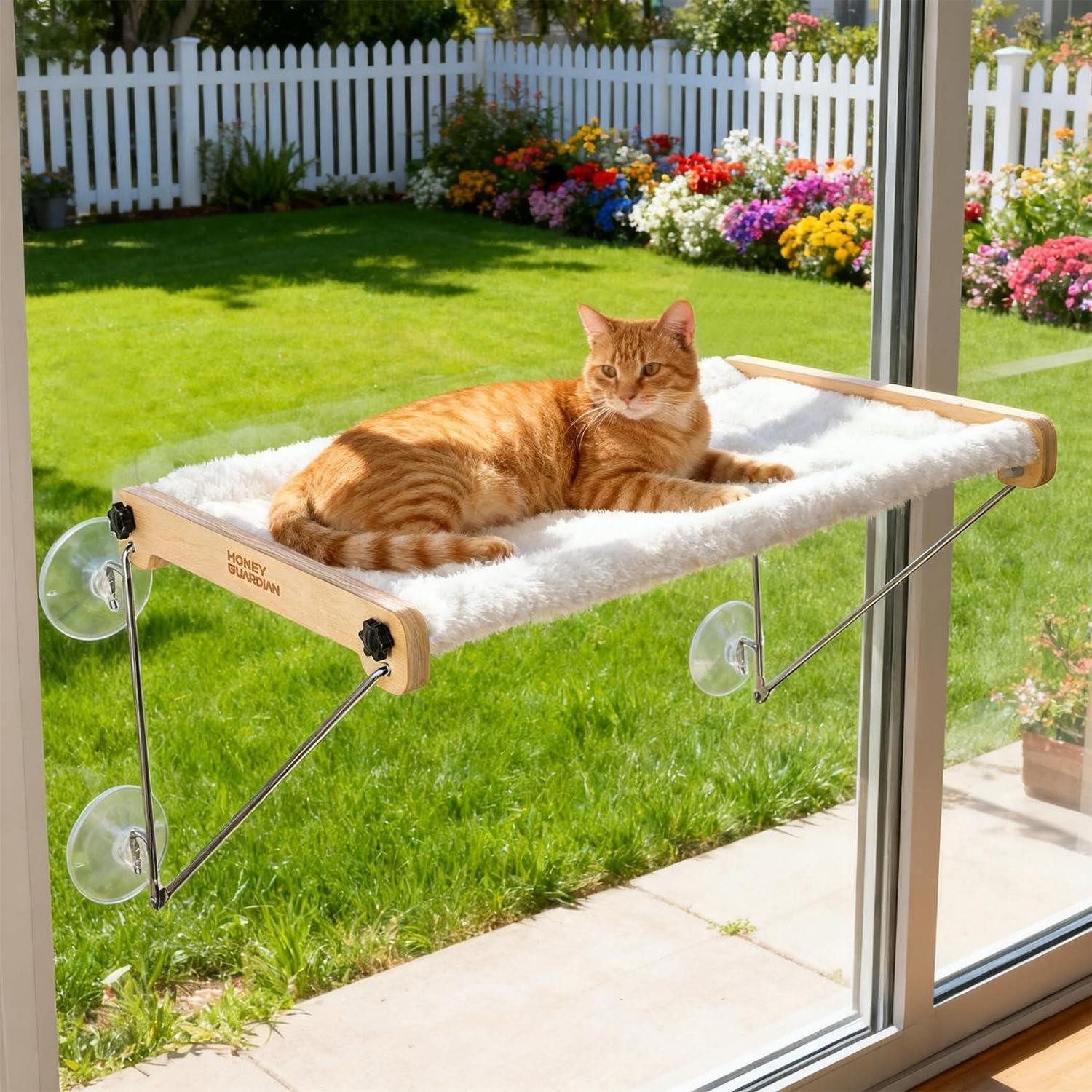 LuxusKollektion Katzenliege Katzen Fensterliege Wendbar Standard