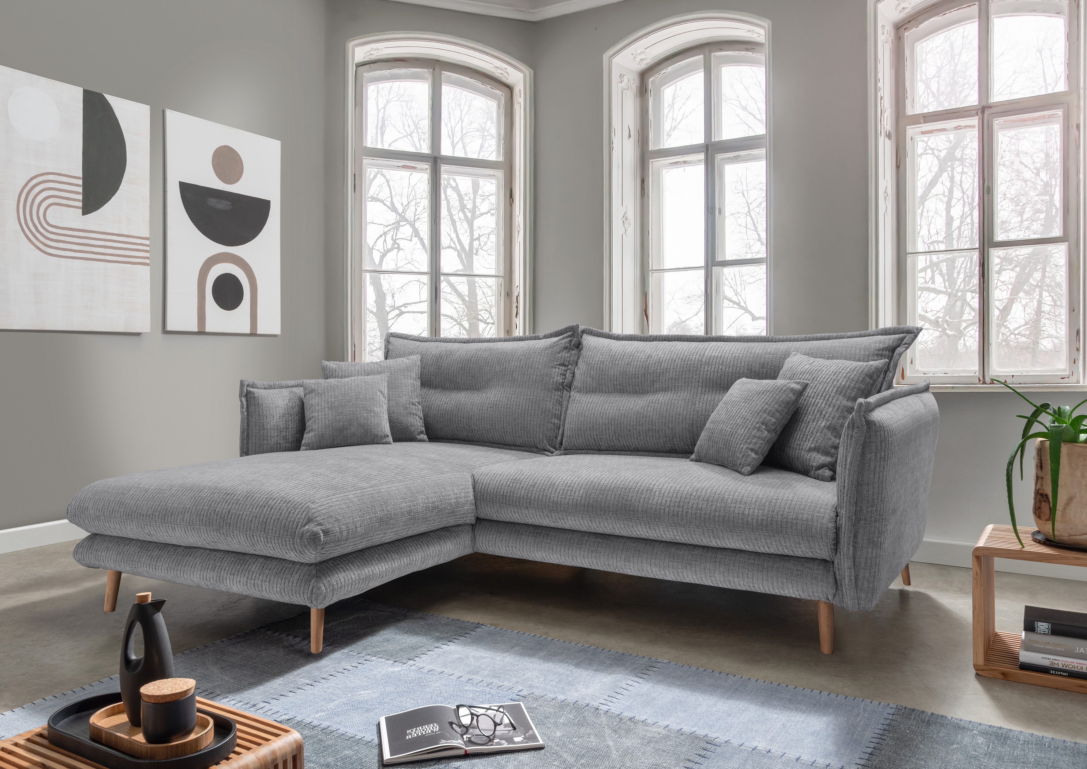 INOSIGN Ecksofa Lazio modern und bequem, günstig online kaufen