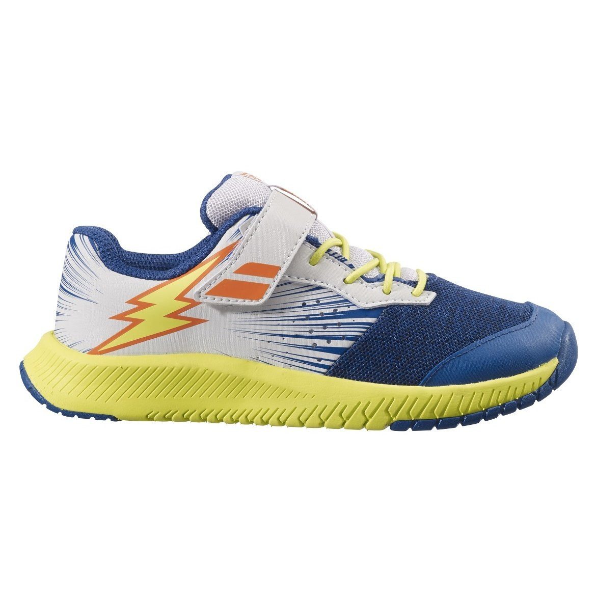 Babolat Pulsion Kid KLETT Allcourt blau/gelb Kinder Tennisschuh