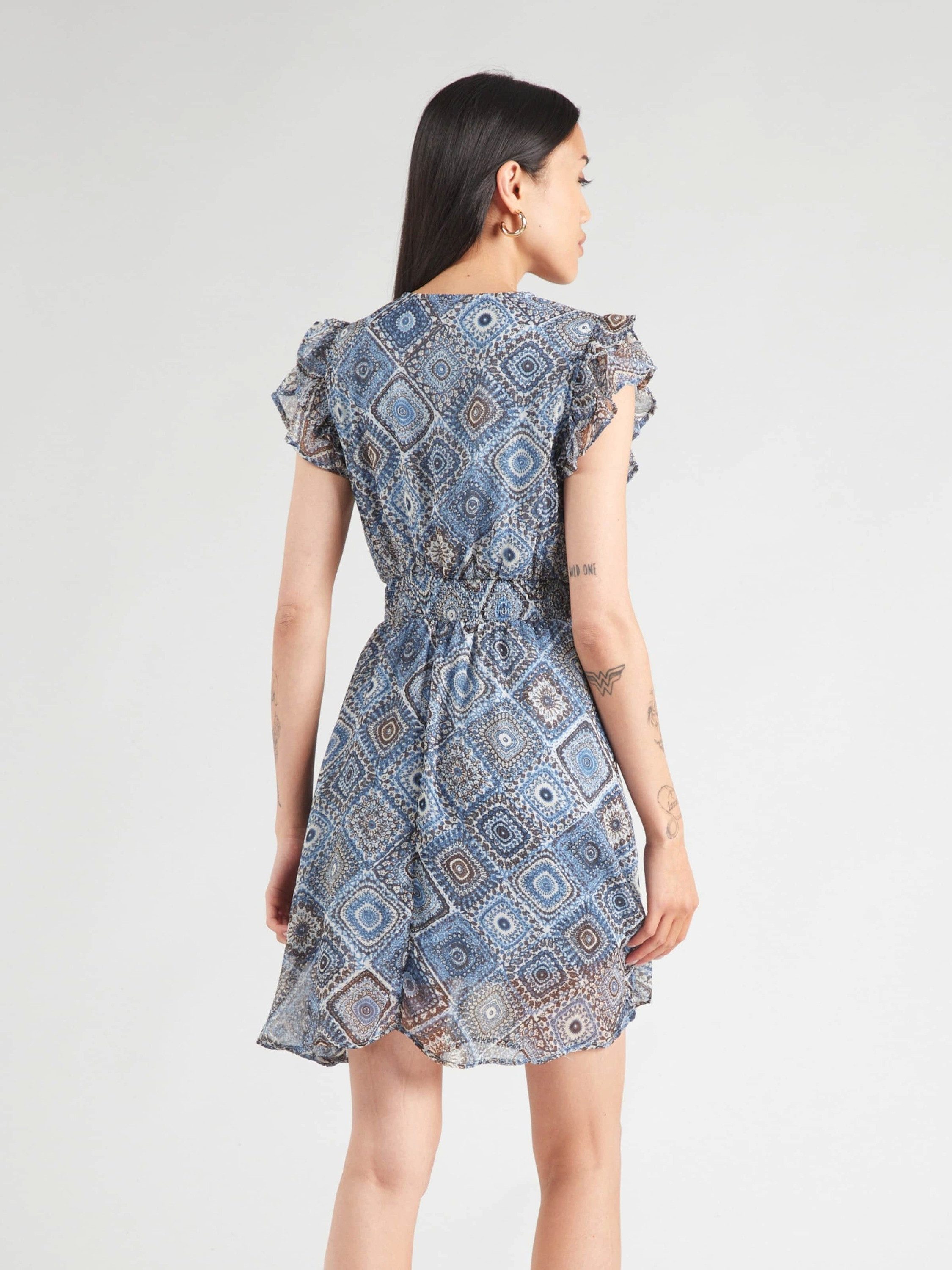 ONLY Minikleid ONLASTA (1-tlg) Drapiert/gerafft
