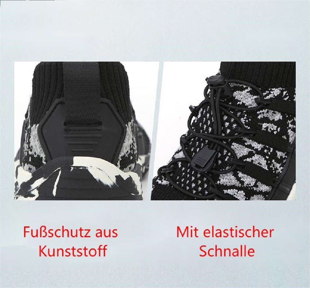 C-XT-A206 Lässt grau 1-tlg., Bequem und Schwimmen, bleiben, leicht für (Strandschuhe, Surfen) Schwimmschuhe, sich trocken Barfußschuhe, ablaufen, Wassersport, Wasserschuh schnell Geeignet um HUSKSWARE zu