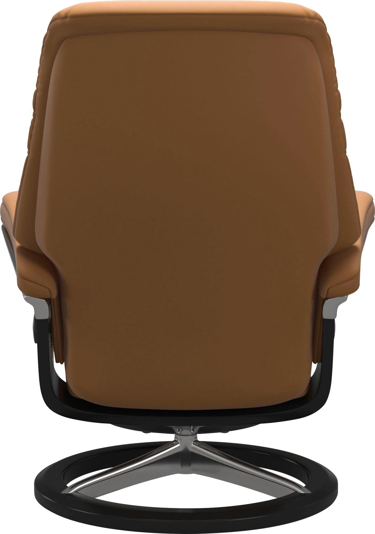 Stressless® Relaxsessel Sunrise (Set, Relaxsessel mit Hocker), mit Signature Base, Größe L, Gestell Schwarz