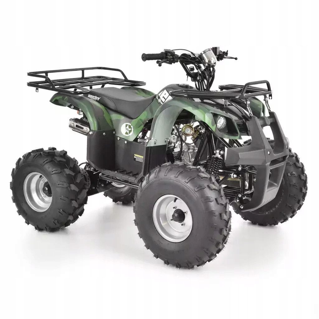 Hecht Quad HECHT 56126 ARMY Benzin-Quad 125 cm³, 6 kW / 8,1 PS, 50 km/h