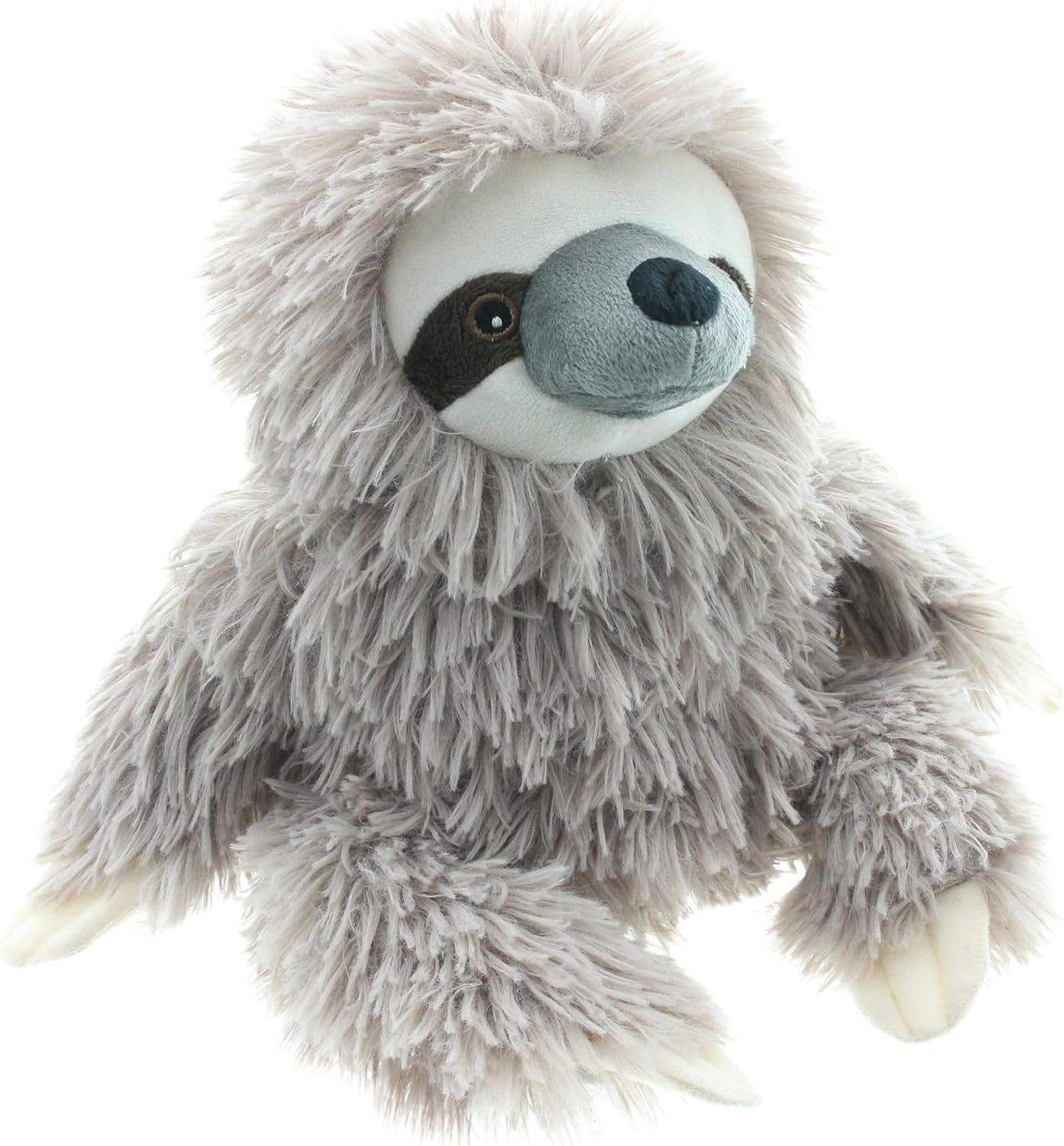 Dekoleidenschaft Bodentürstopper "Faultier" aus Stoff grau 25 cm hoch, flauschig, Türstopper, Türpuffer, Feststeller, Türfeststeller, Türsack, Fensterpuffer, Fe – Bild 5 von 5