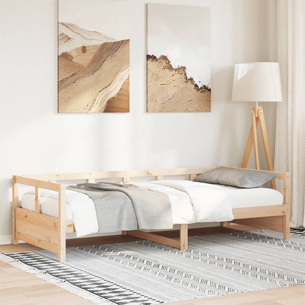 vidaXL Bett Tagesbett Natur 90x200 cm günstig online kaufen