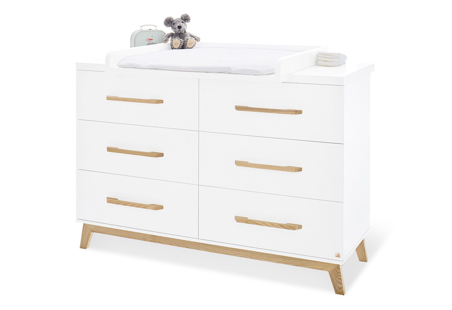 Pinolino® Wickelkommode Wickelkommode 'Riva' extrabreit