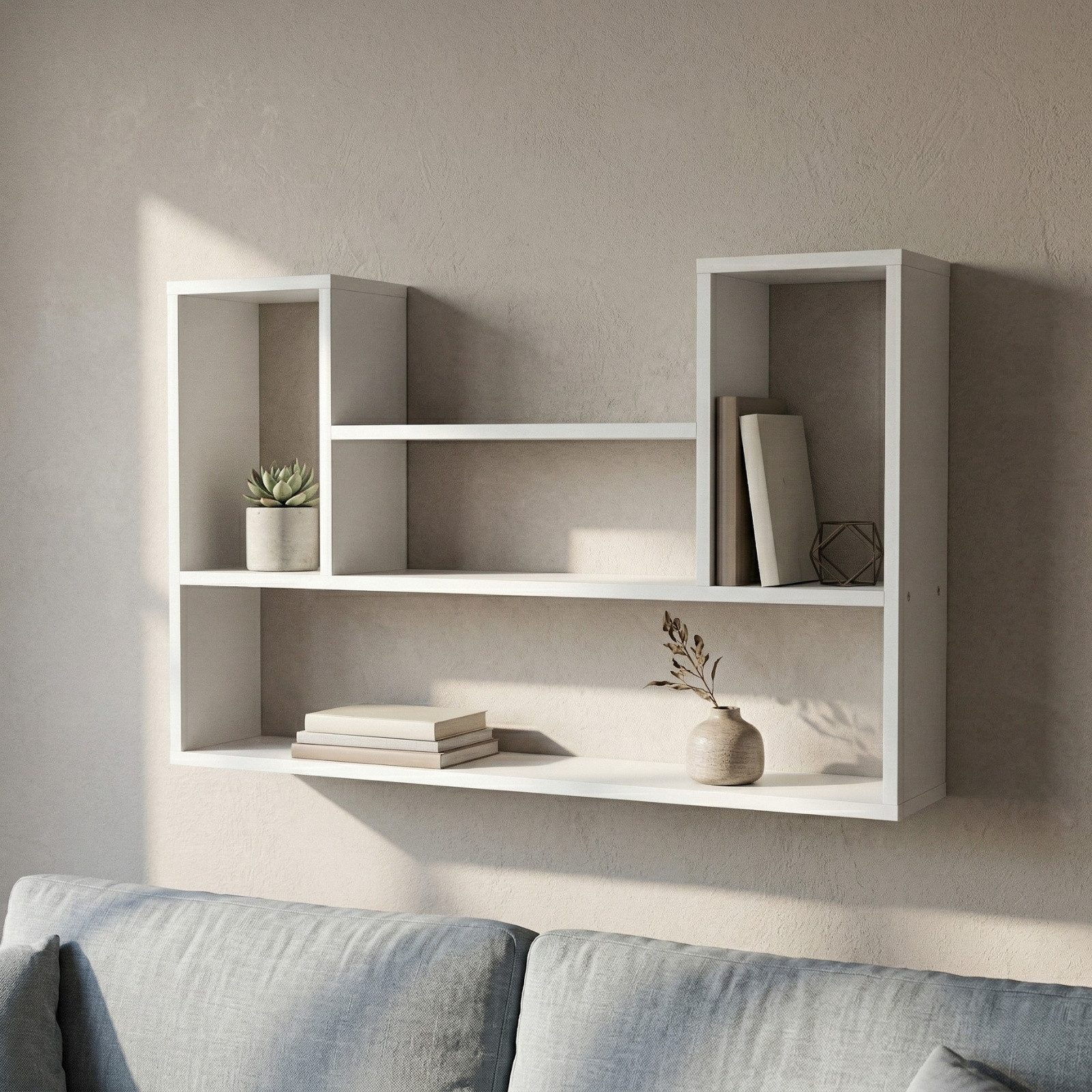 SCENA LIVING Wandregal Wandregal TALO, 100 x 60 x 16 cm