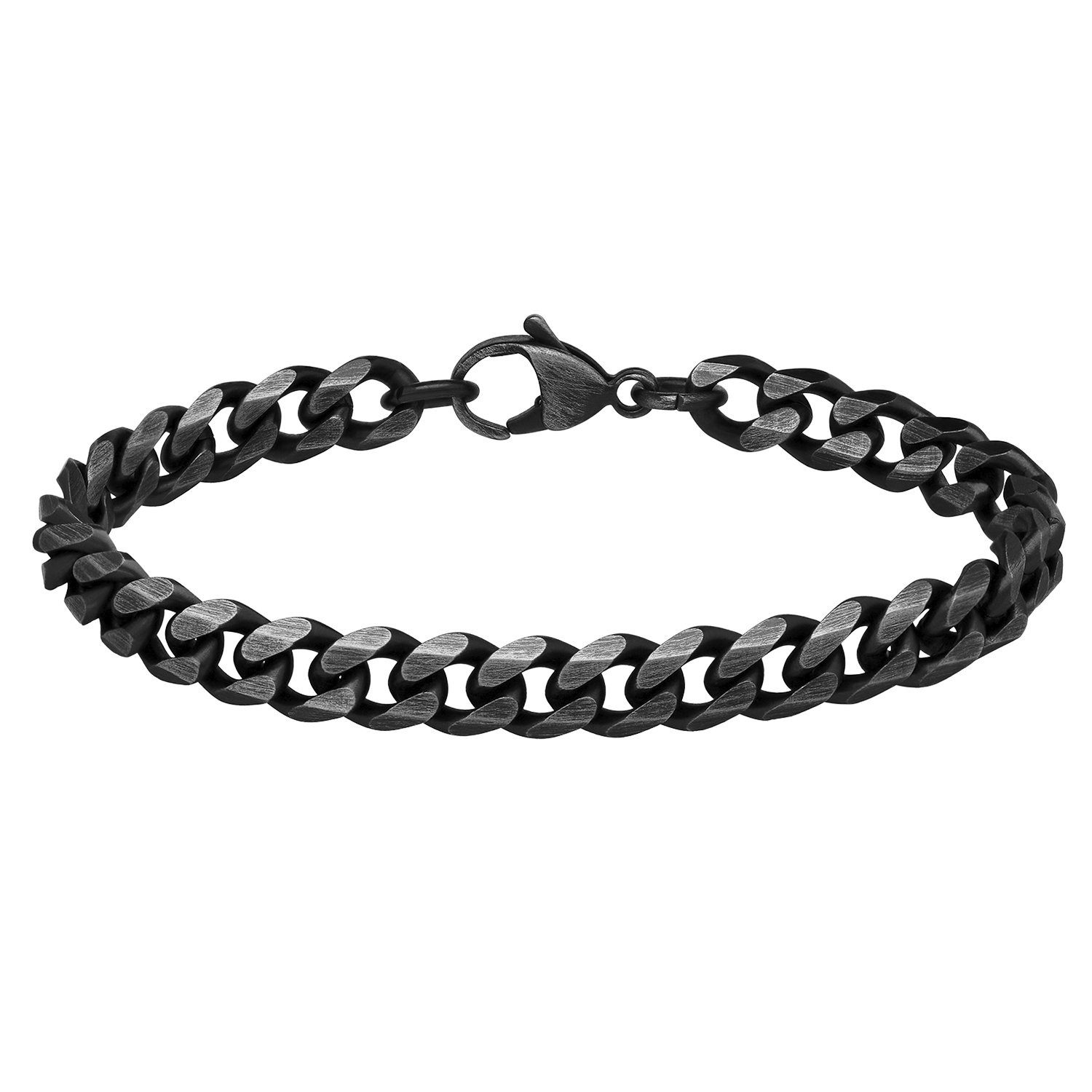 LUCARDI Gliederarmband Armband - Stahl - Silber - Kinder