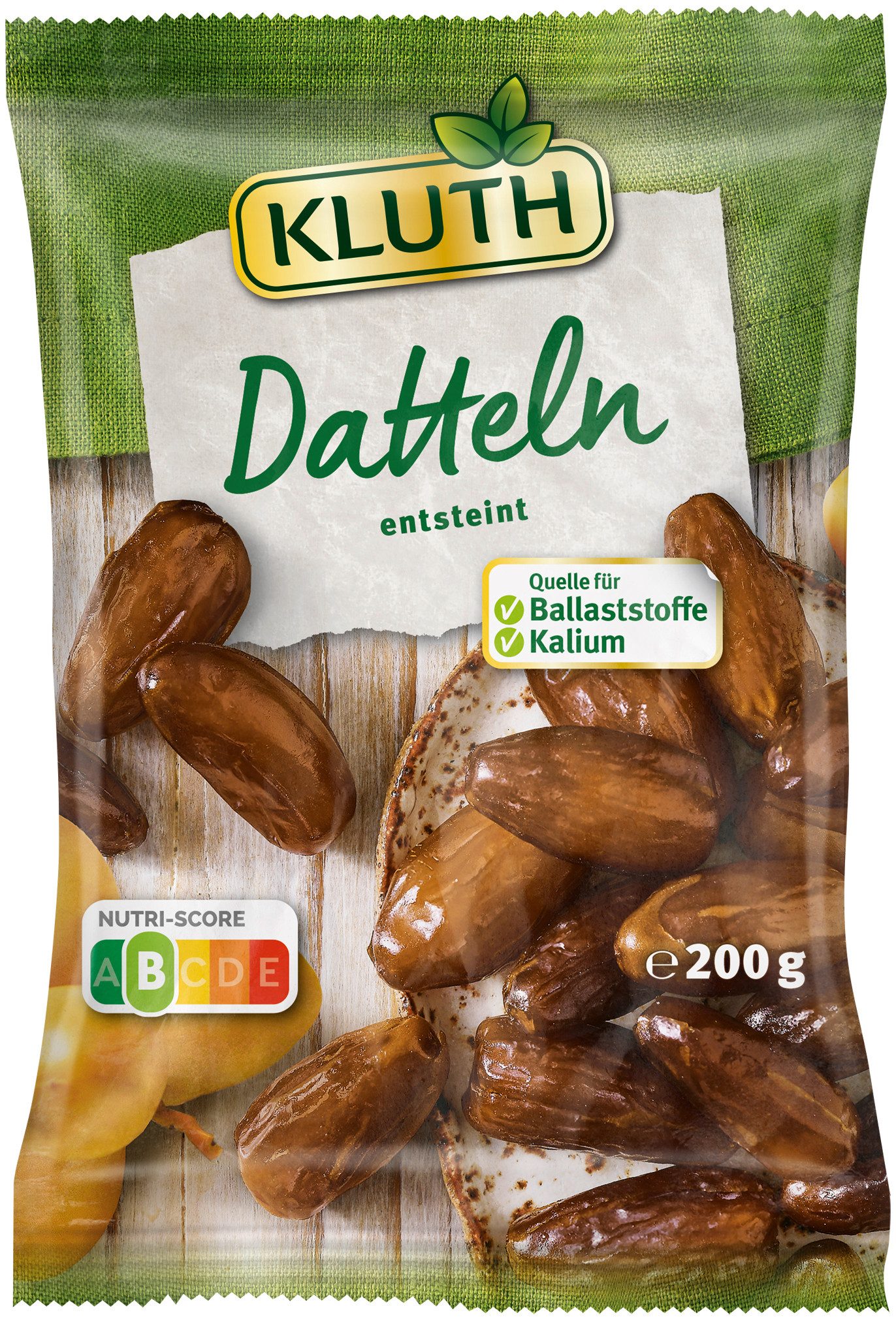 KLUTH Knabberei, Kluth Datteln extra gross,entsteint 200g