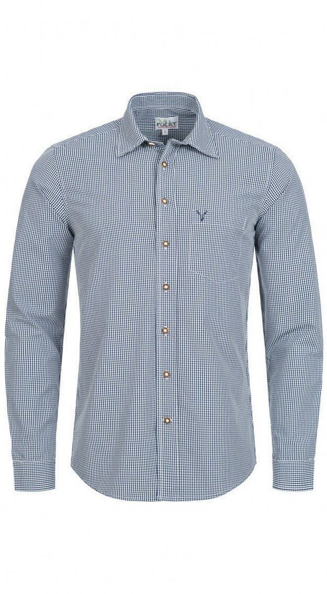 Nübler Kurzarmshirt Langarm FreizeitHemd für Herren (1-tlg., keine Angabe)