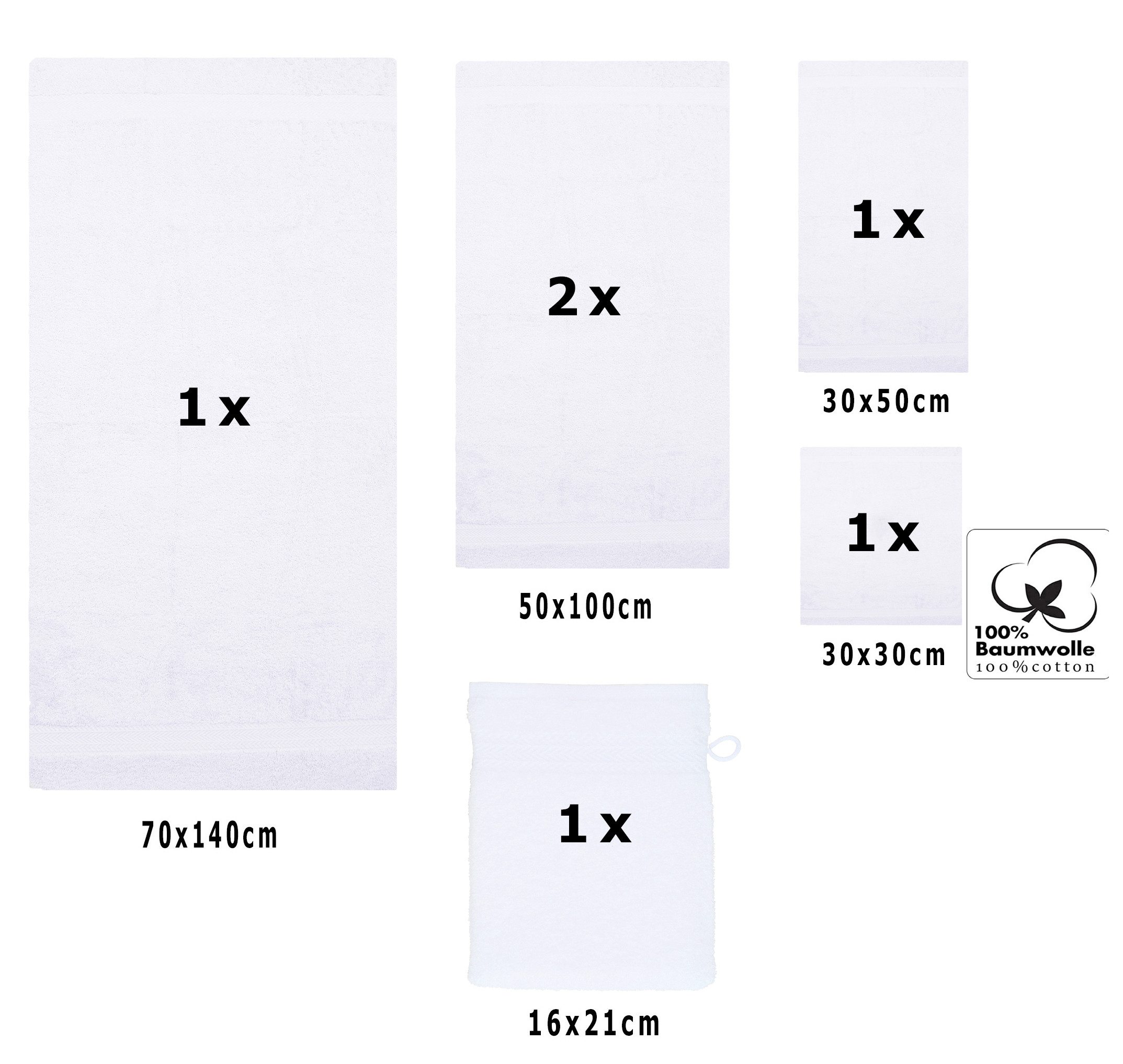 Betz Handtuch Set 6-TLG. Handtuch-Set Premium, 100% Baumwolle (6-St), Farbe günstig online kaufen