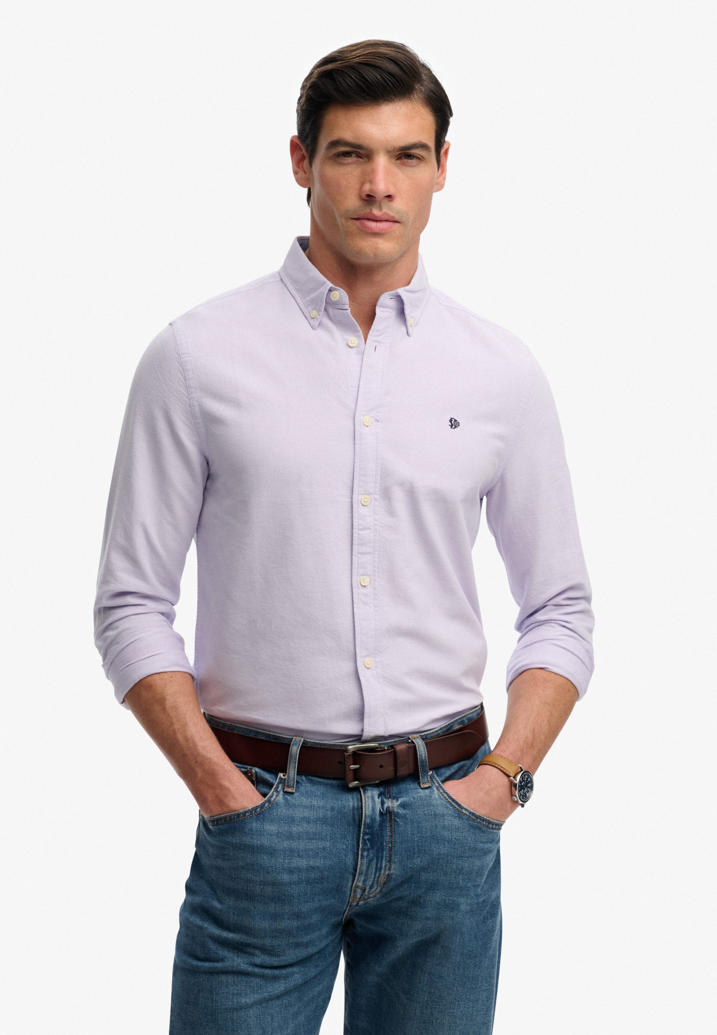 Superdry Langarmhemd PREPPY OXFORD L/S SHIRT Baumwolle, regular fit günstig online kaufen