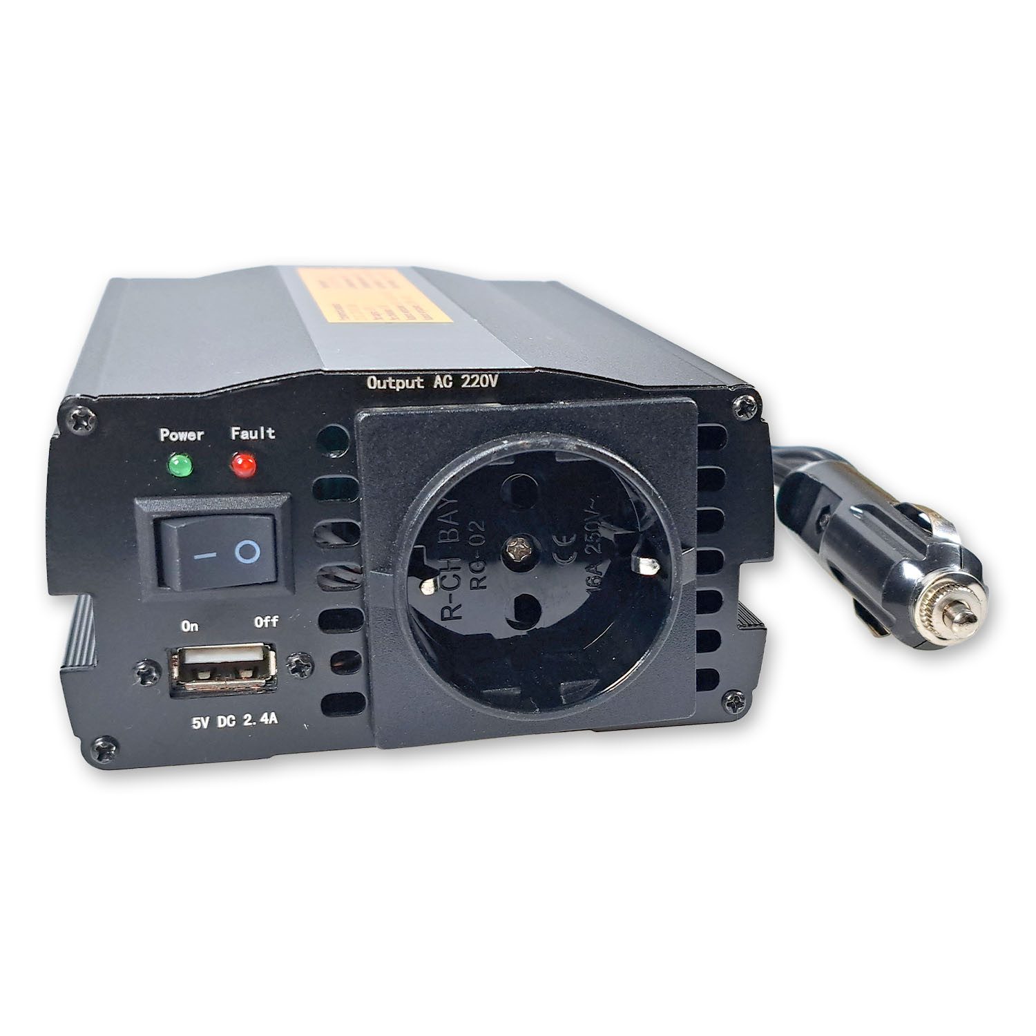 Impulse Innovation Wechselrichter Wechselrichter, 12V DC, 230V AC, 150/300W